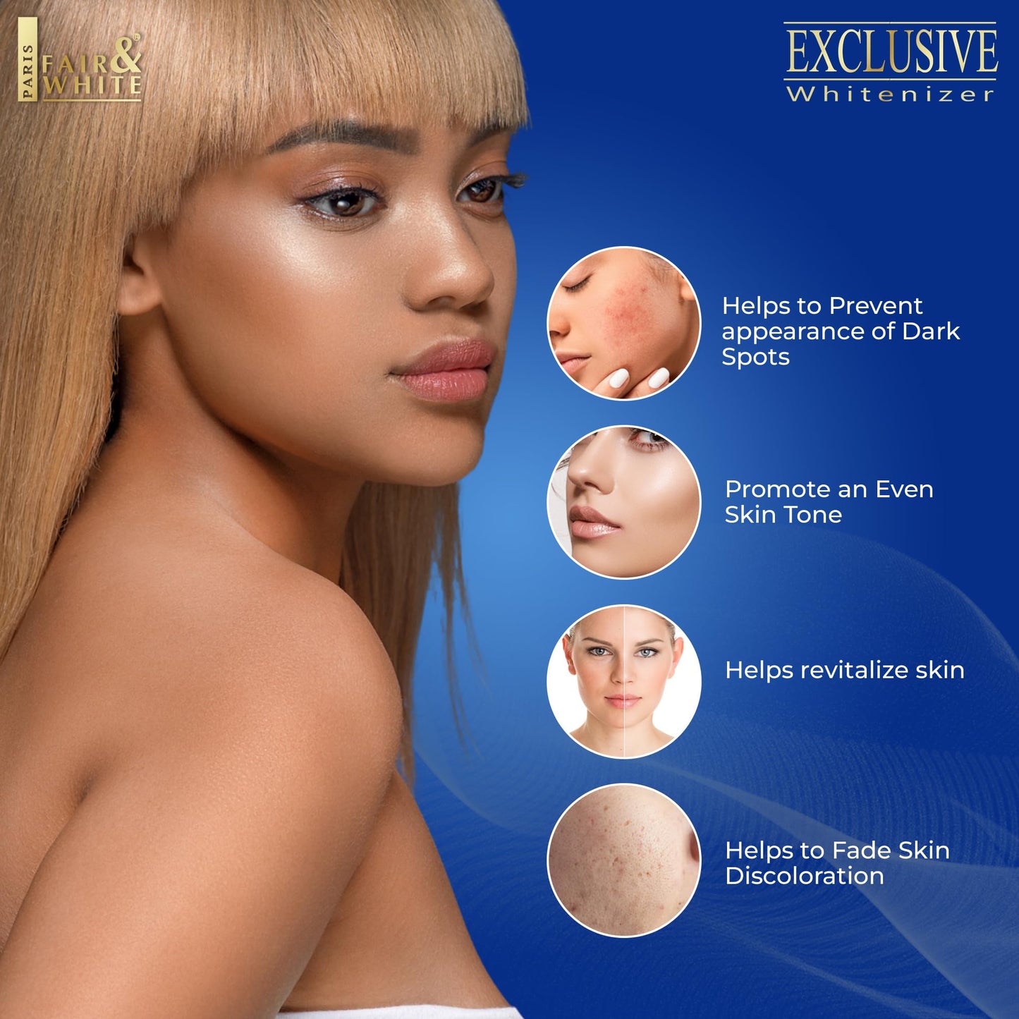Fair & White Exclusive Fade Face & Body Cream – 200ml