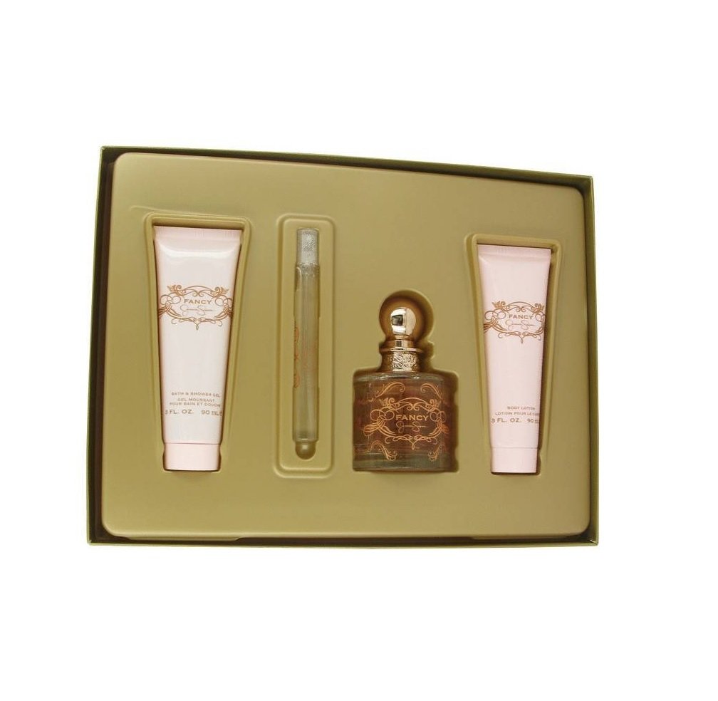 Fancy 4-Piece Gift Set for Women – Jessica Simpson Eau de Parfum, 4 Count
