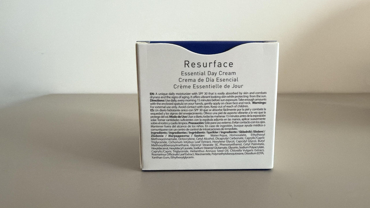 FARMASi Dr. C. Tuna Resurface Essential Day Cream – Anti‑Aging Moisturizer for All Skin Types, 50 ml