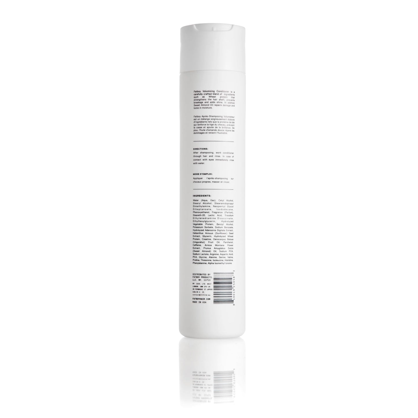 Fatboy Hair Volumizing Conditioner — Lightweight Anti-Frizz & Shine | 10 oz