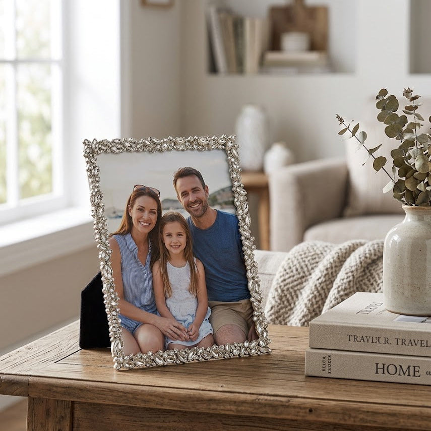Sophia Cluster Rectangular Photo Frame 6" x 8"