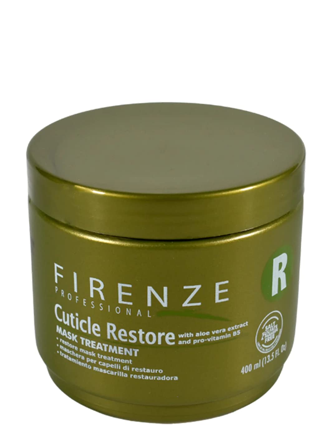 Firenze Professional Cuticle Restore Mask Treatment – Salt Sulfate Free, Paraben Free, 13.5 oz + Free Red Gift Bag
