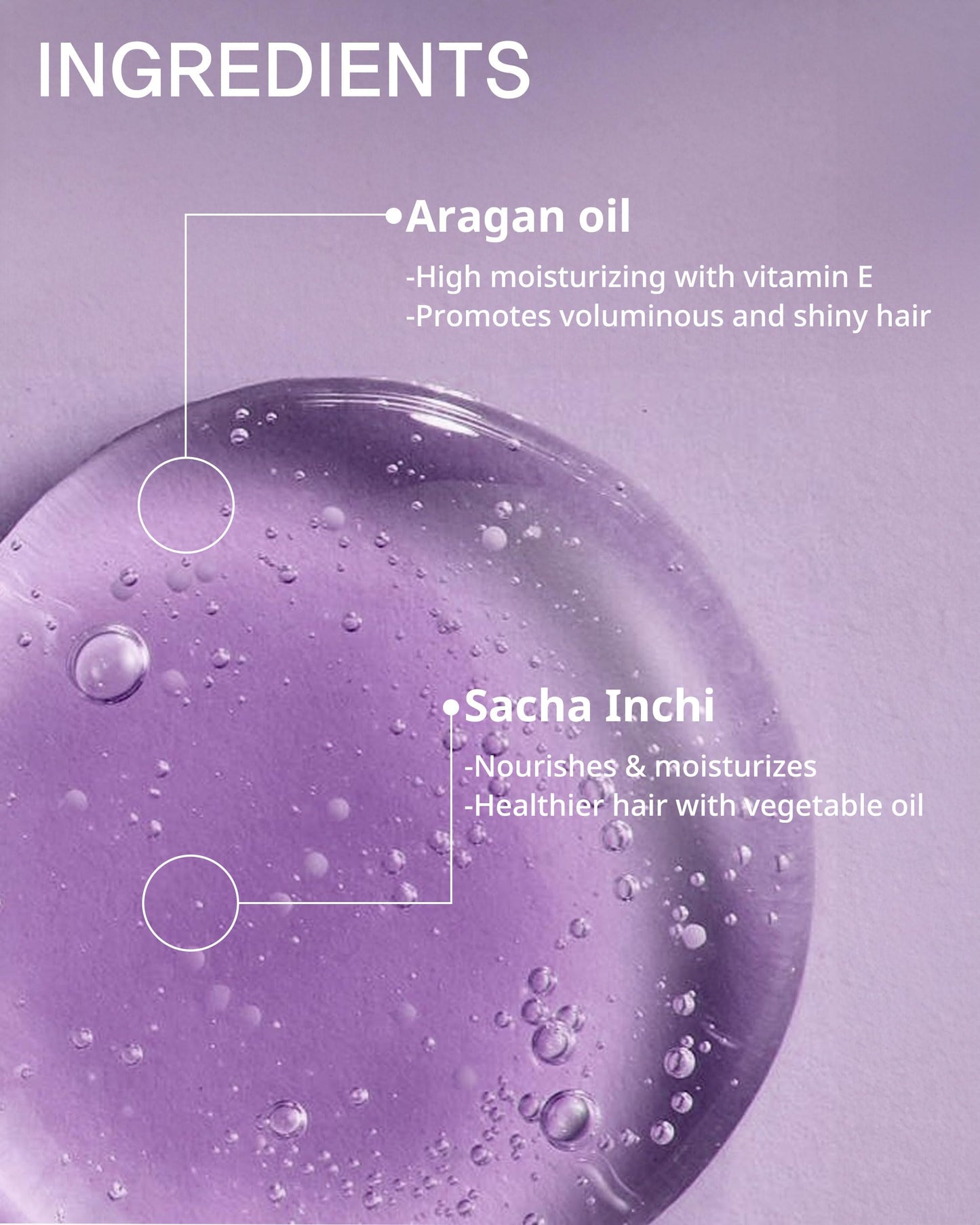 FIT YOUR SKIN Star Shine Hair Essence – Lightweight Anti-Frizz Hair Oil with Sacha Inchi & Argan