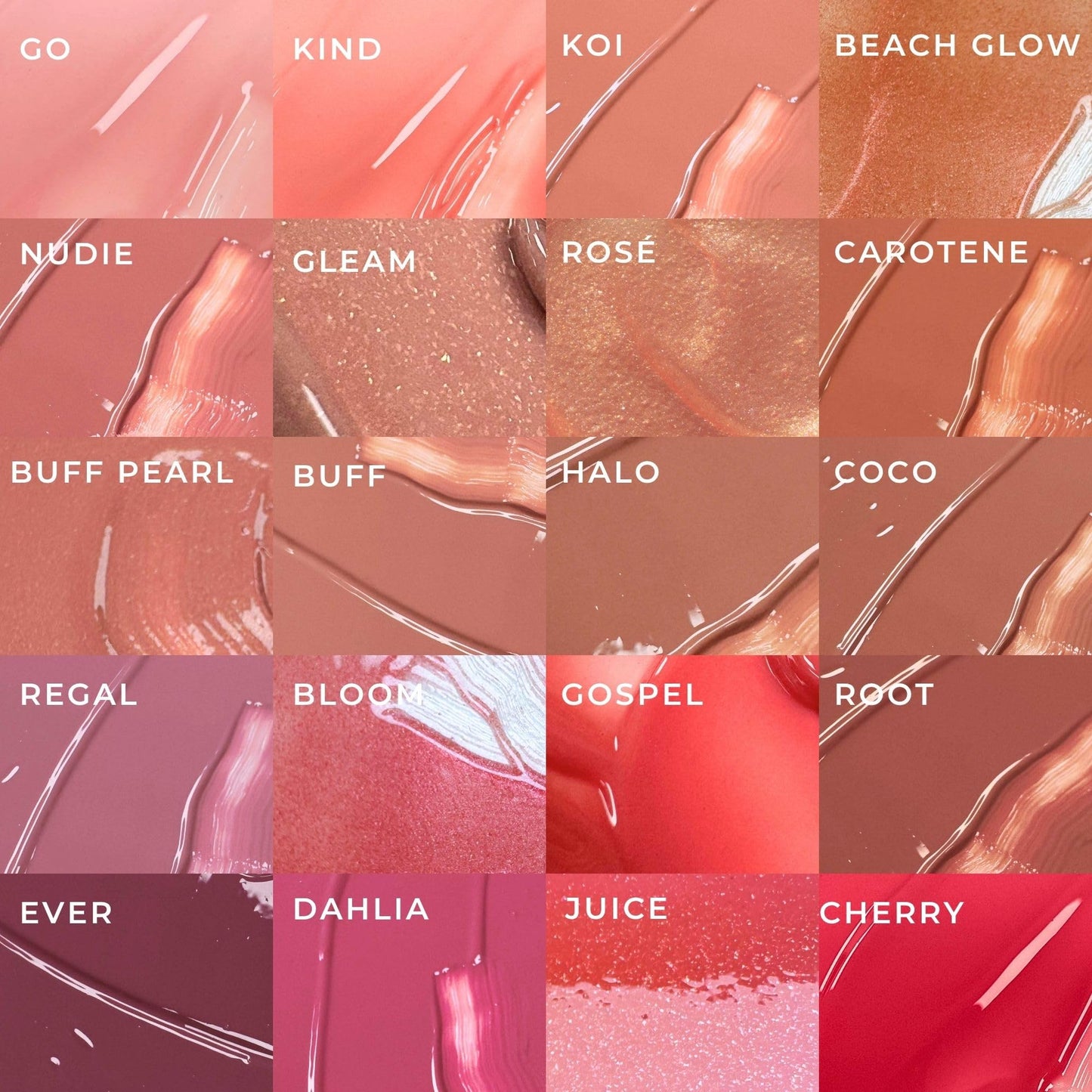 FITGLOW Gospel Warm Berry Lip Colour Serum | Hydrating, Buildable Lip Gloss