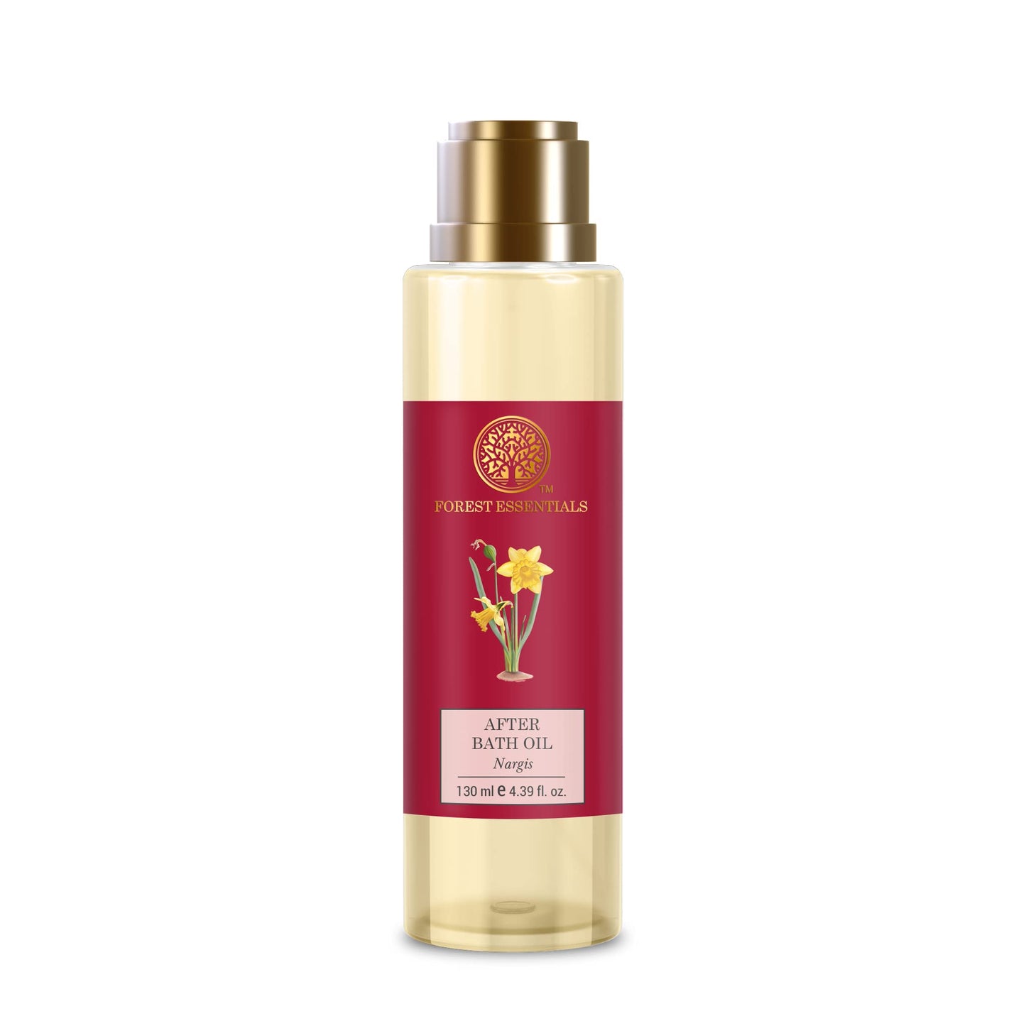 Forest Essentials After Bath Oil Nargis 130 ml – Hydrating Body Oil