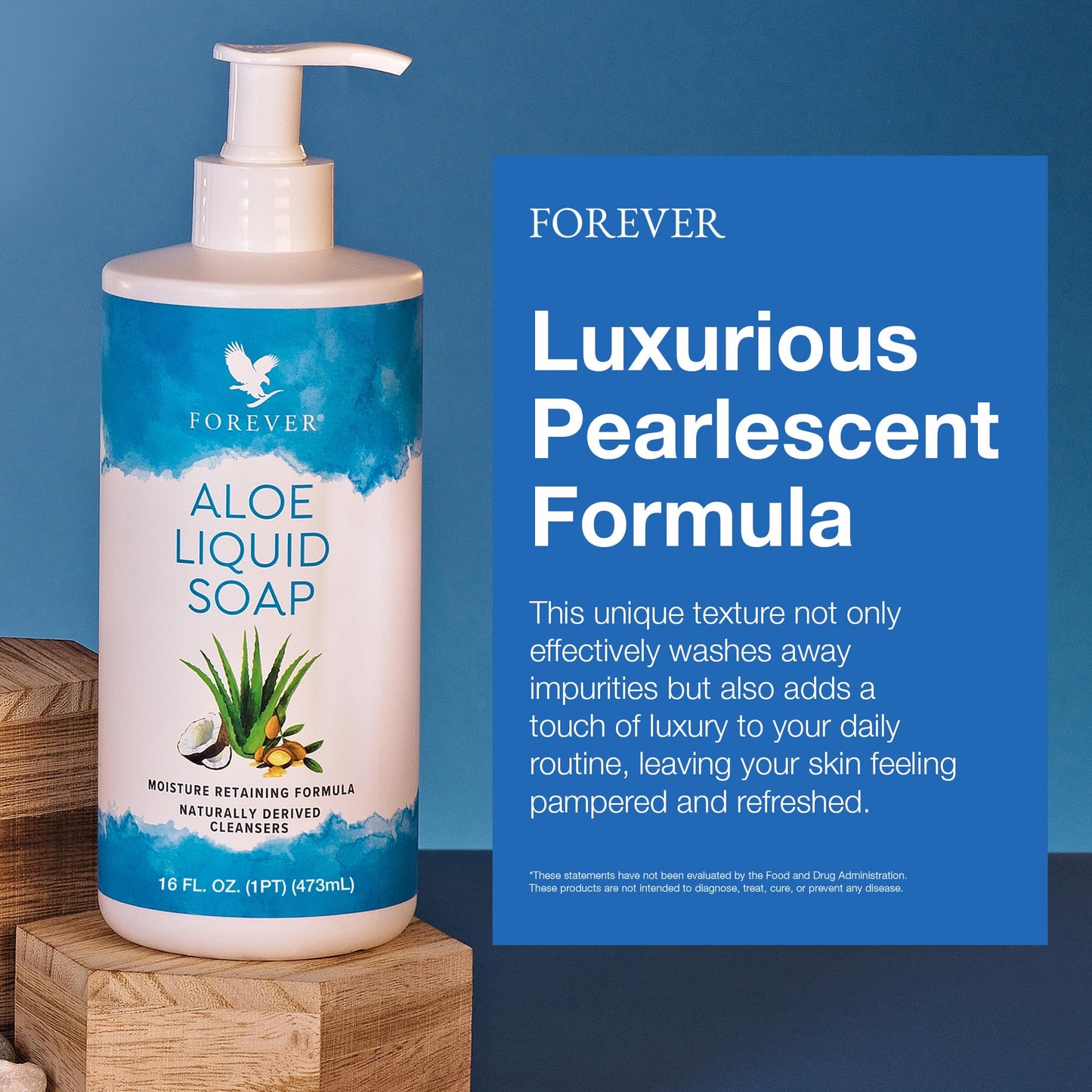 Forever Living Aloe Liquid Soap – Gentle Cleansing with Aloe Vera, Jojoba & Argan Oil | Gluten-Free & Vegan | 16 fl oz x2