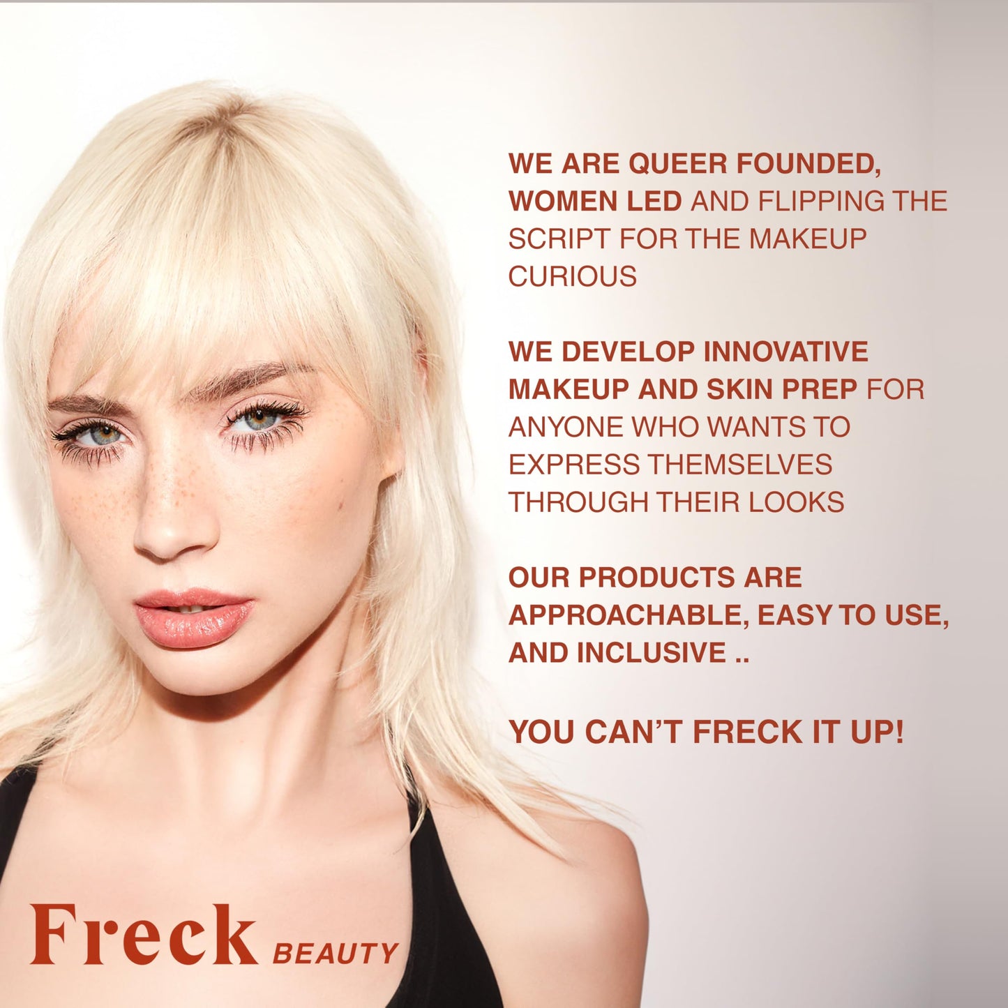 Freck Beauty CHEEKSLIME Lip & Cheek Tint — Soft Pink, Buildable Pigment for All Skin Tones