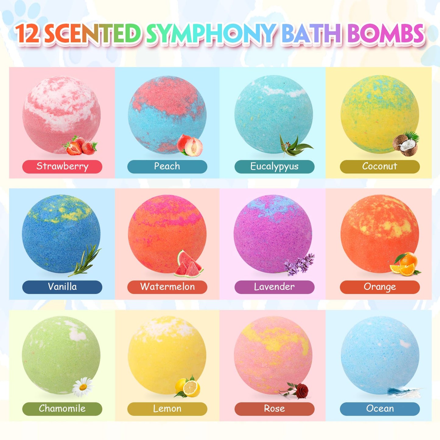 FUNCREVITY Kids Bath Bombs with Surprise Inside – Toys in Every Fizzy Ball Gift Set