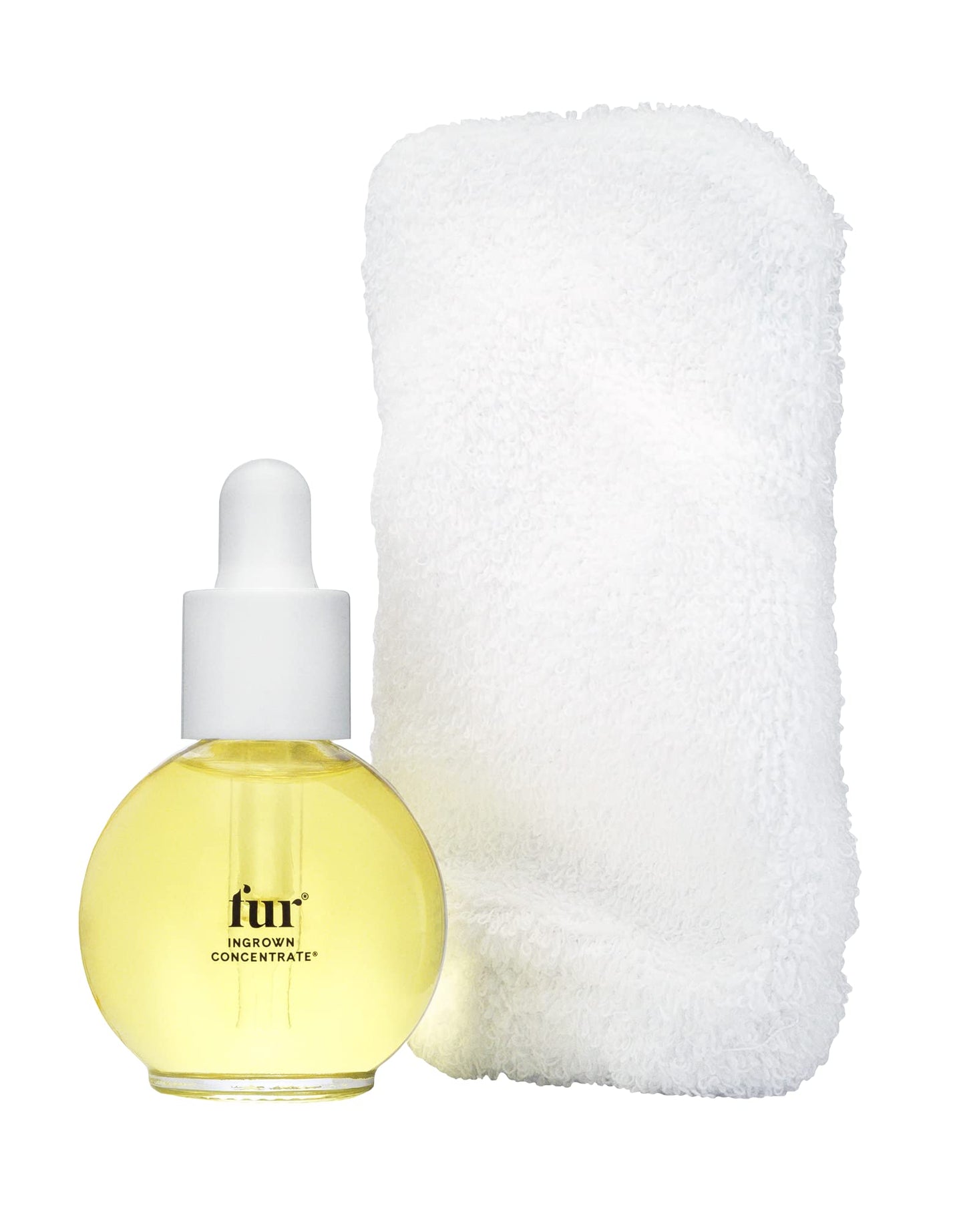 Fur Ingrown Concentrate: Exfoliating Oil Kit for Smoother Hair and Skin (0.5 fl oz)