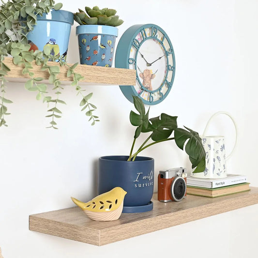 Country Living Set of 2 Planters - Birds
