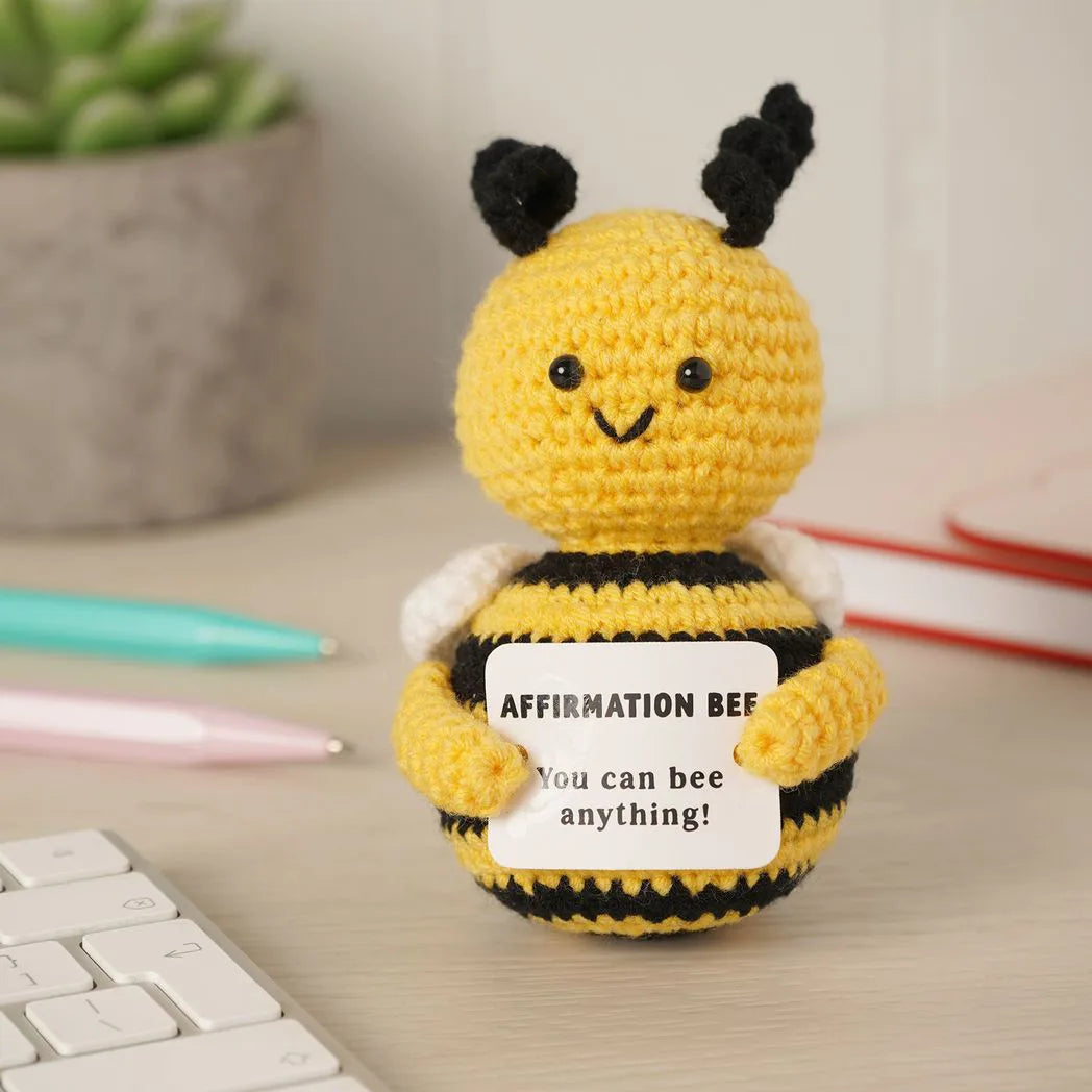 Apples To Pears Positivity Crochet Set - Bee
