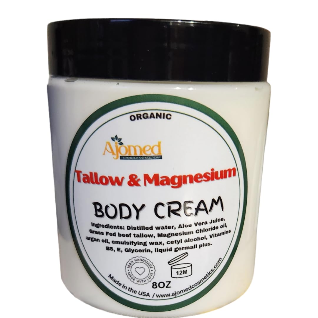Generic Beef Tallow & Magnesium Body Butter – Grass-Fed, Handmade Moisturizer