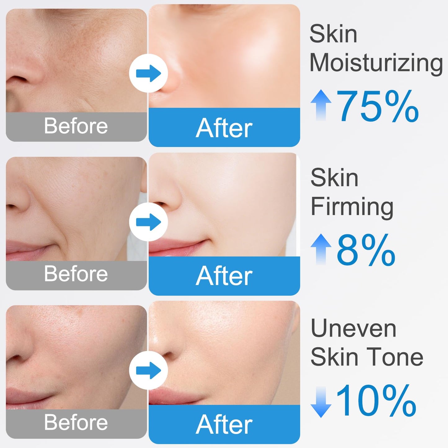 Silk Peptide Intensive Lifting Ampoule – Korean Anti-Aging Facial Essence for Tightening, Hydration, Smoothing (2x50ml)