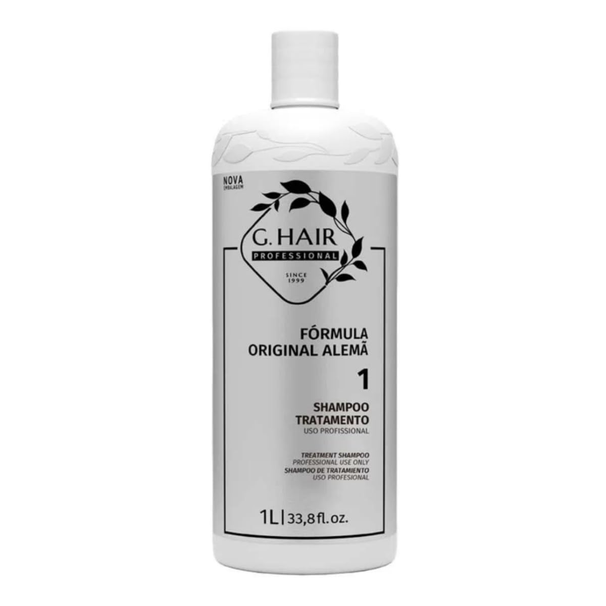 G.HAIR Original Formula Smoothing Keratin Treatment Kit – 3 Steps, 3x1L