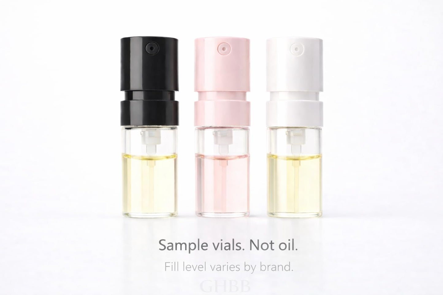 GHBB Women's Designer Perfume Sampler Set – 12 Fragrance Vials