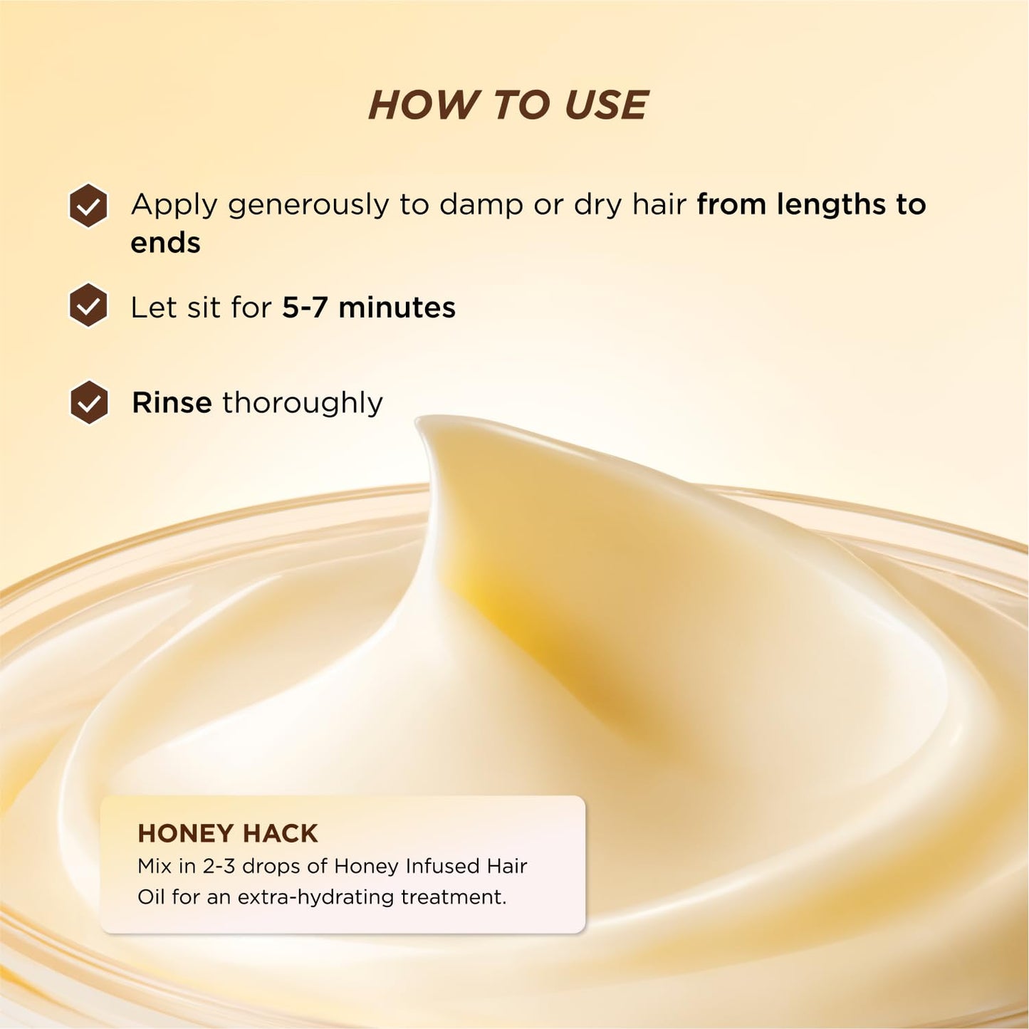 Gisou Honey Gloss Ceramide Therapy Hair Mask Mini – Deep Hydration, Repair & Shine (2.5 fl oz)