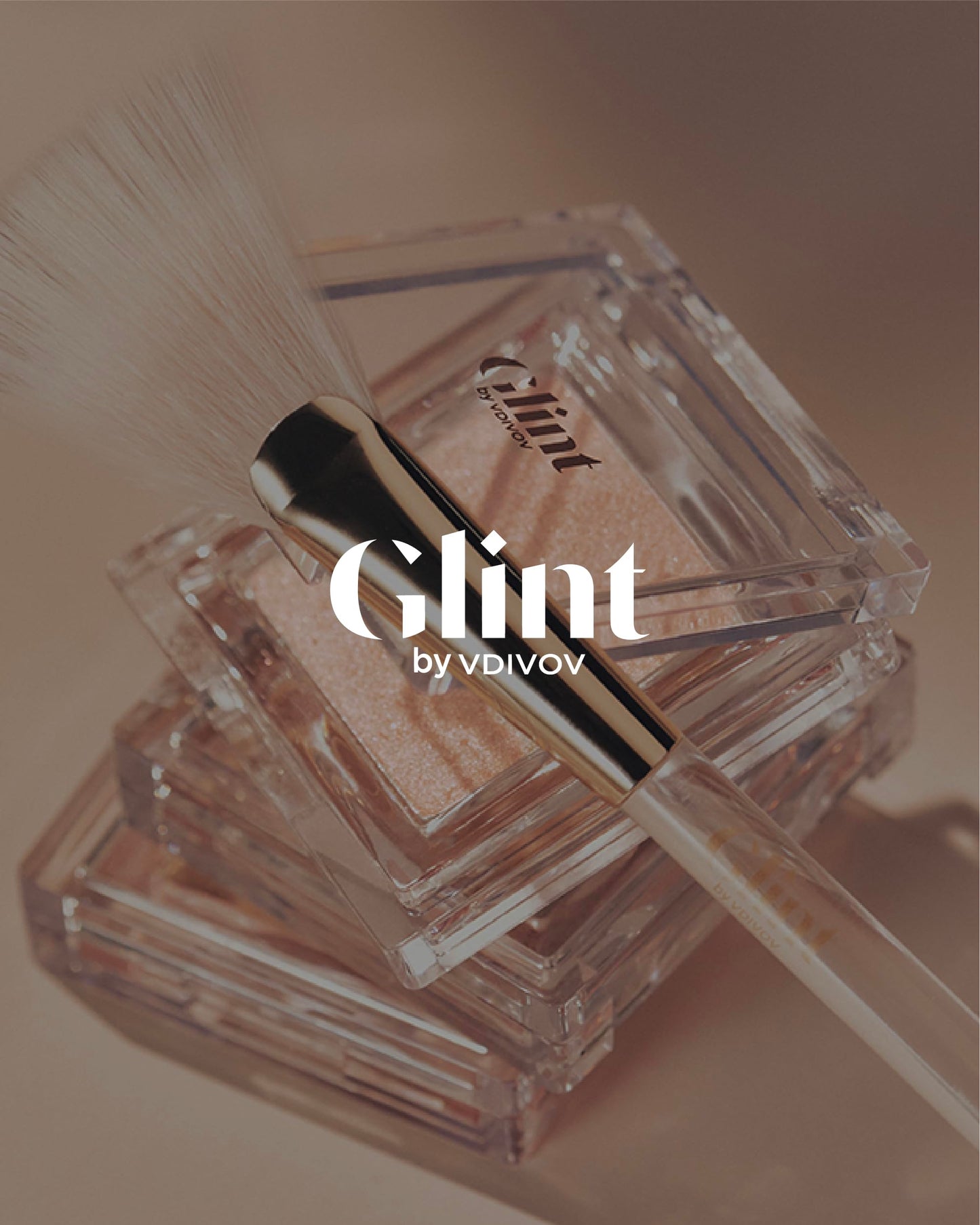 Glint Dewy Highlighter Pitch Moon (0.08oz) by Glint x VDIVOV – Luminous Glow, Micropearls, Silky Finish
