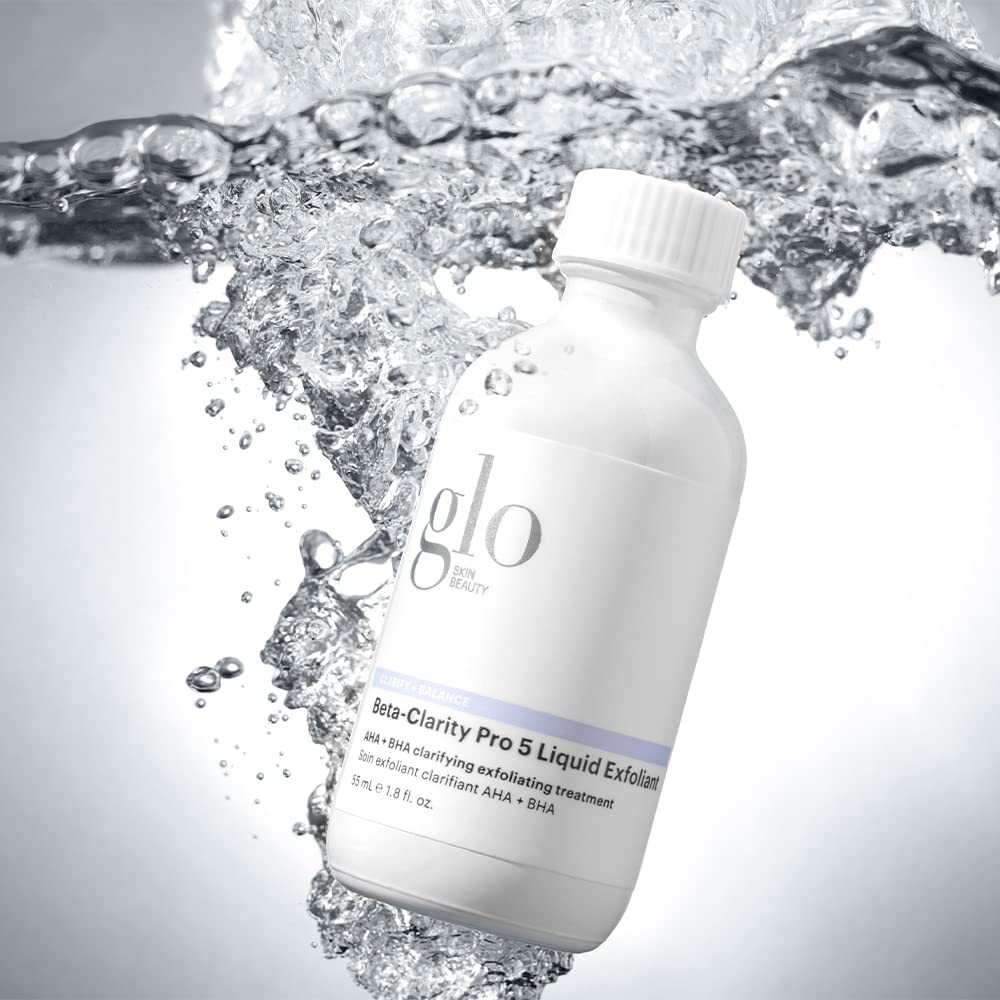 Glo Skin Beauty Beta-Clarity Pro 5 Liquid Exfoliant – AHA + BHA Clarifying & Balancing Treatment (1.8 fl oz)