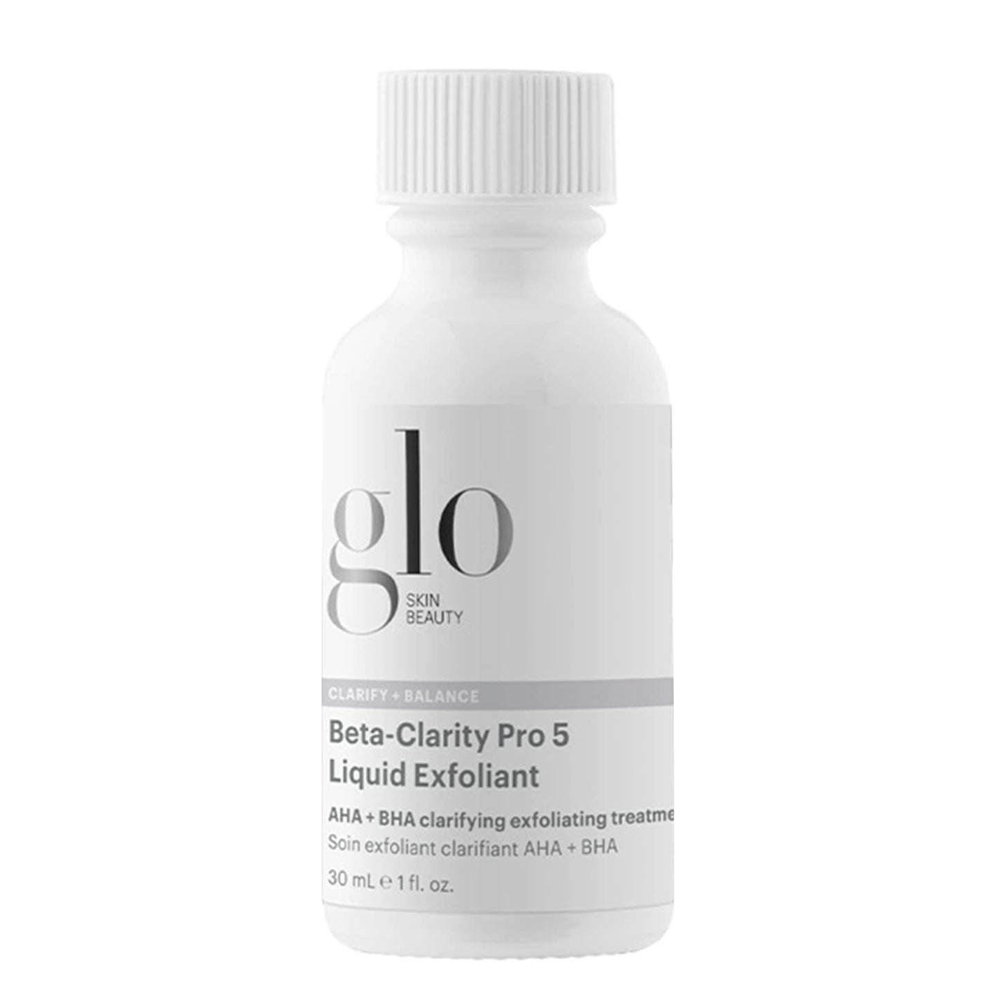 Glo Skin Beauty Beta-Clarity Pro 5 Liquid Exfoliant – Travel Size | AHA + BHA Clarifying & Balancing