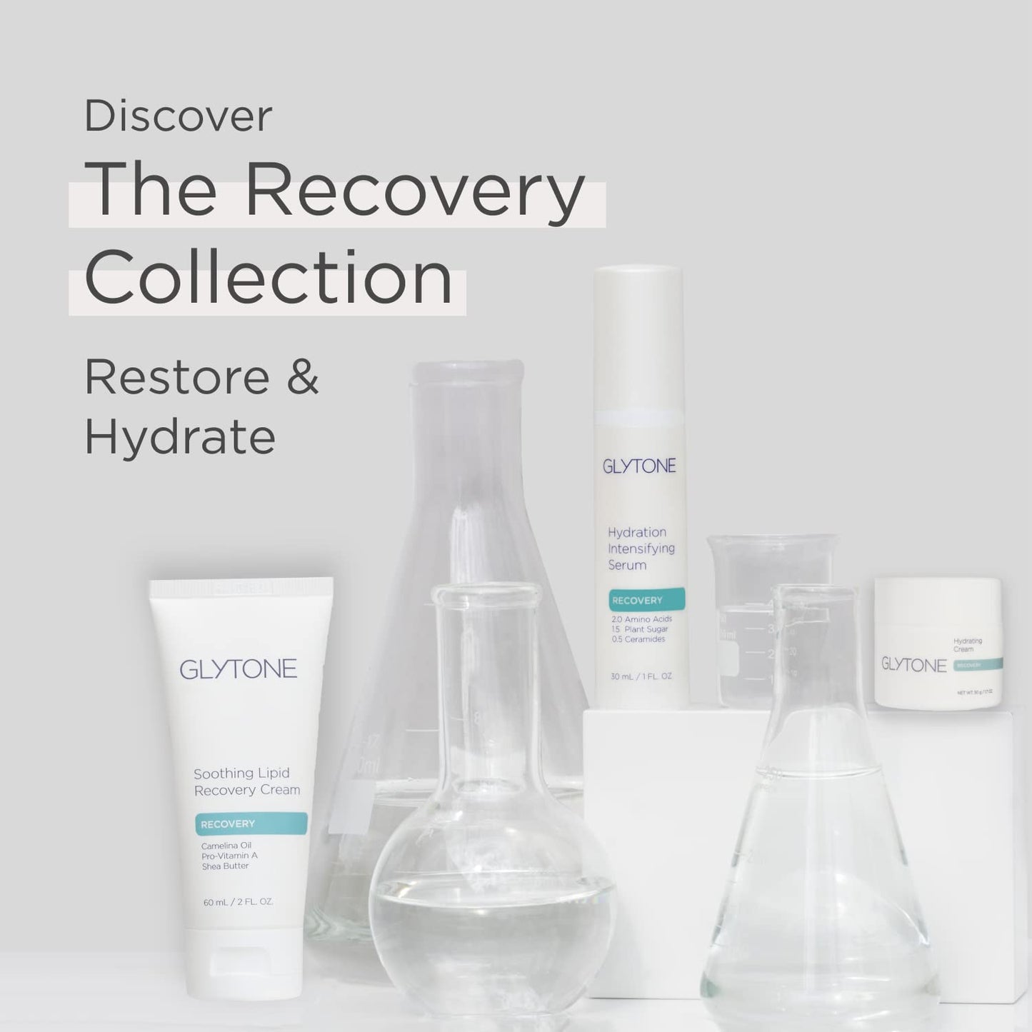 Glytone Soothing Lipid Recovery Cream — Hydrates, Calms & Restores Skin Barrier