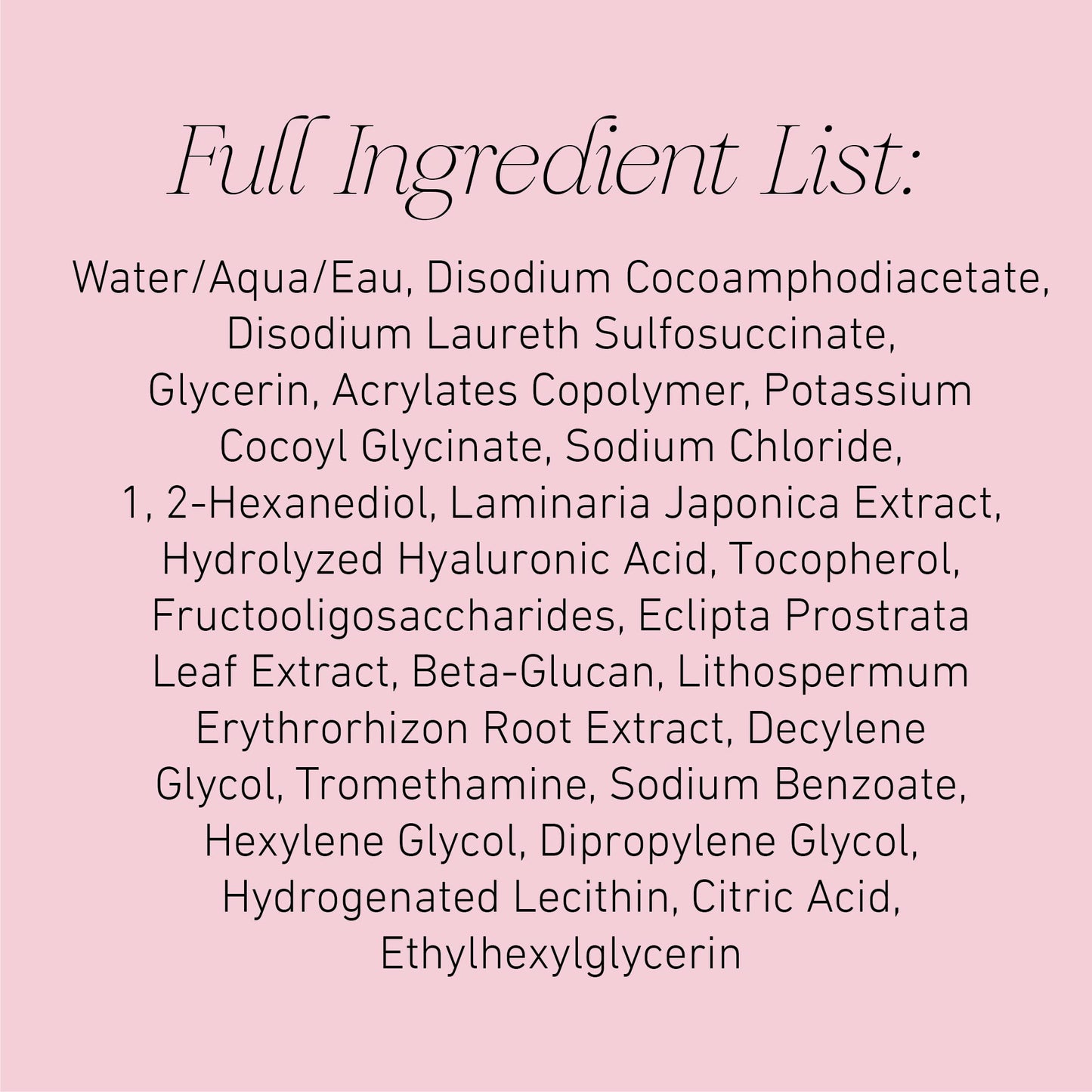 Good Light Cosmic Dew Water Cleanser — Hydrating Gel-to-Foam for Sensitive Skin