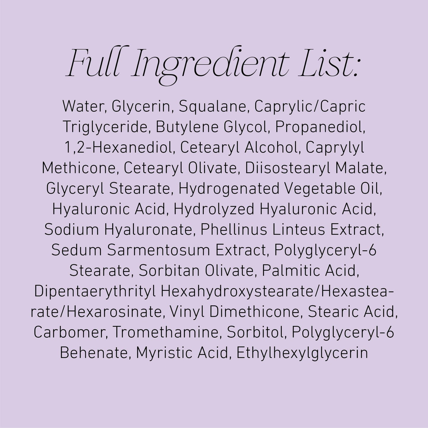 Good Light Order of the Eclipse Hyaluronic Face Cream – Hydrating Moisturizer with Hyaluronic Acid for Dry & Sensitive Skin | Vegan Korean Skincare | 1.69 fl oz