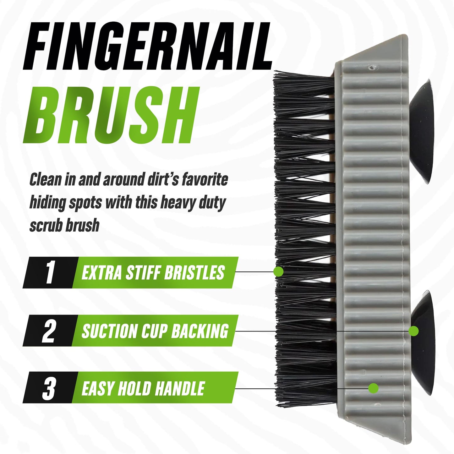 Grip Clean Heavy-Duty Hand Cleaner with Nail Brush – 32 oz Pump Top, Lime Scent, Pumice & Clay