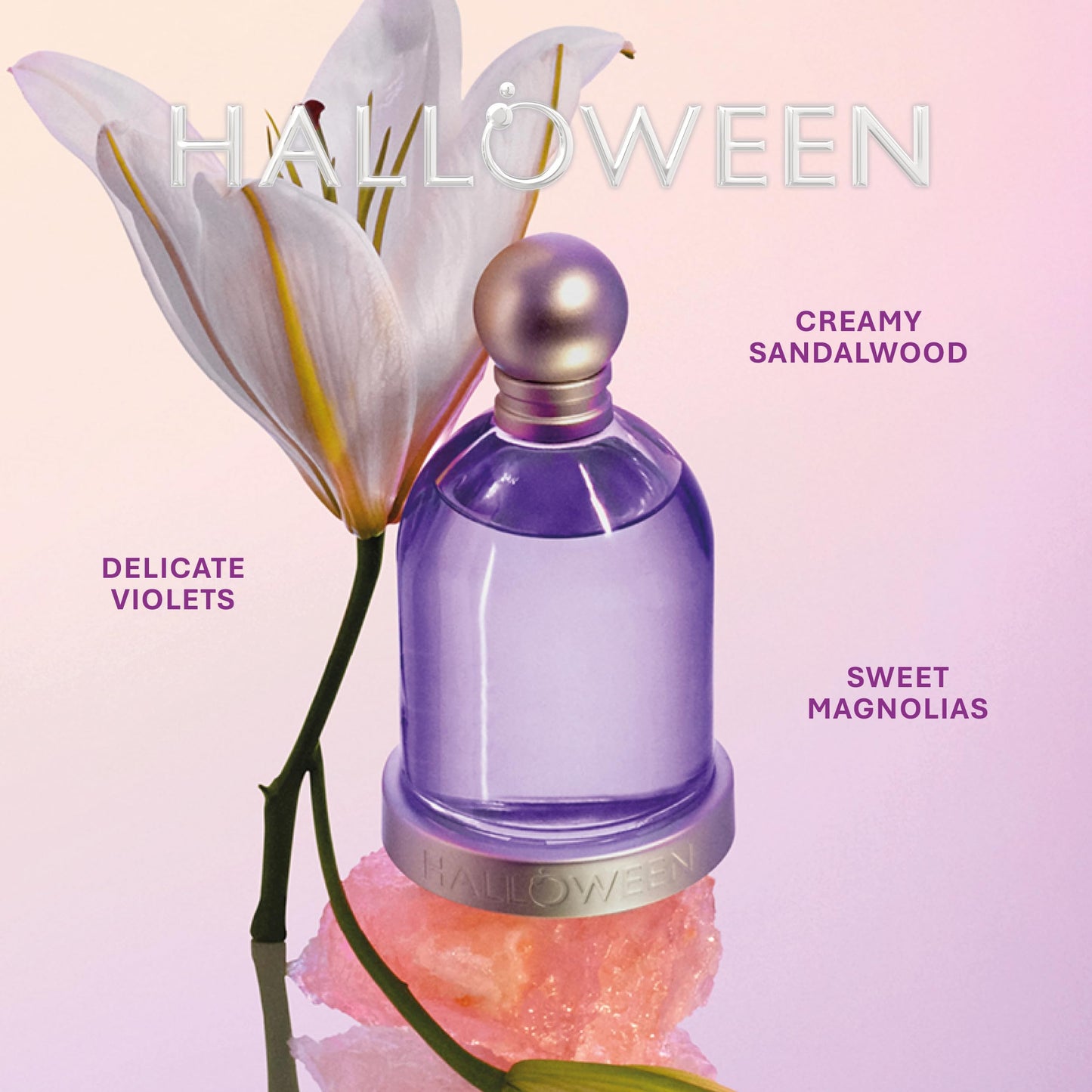 Halloween Eau De Toilette for Women – Floral Marine Fragrance with Violet, Magnolia & Pepper | 3.4 fl oz