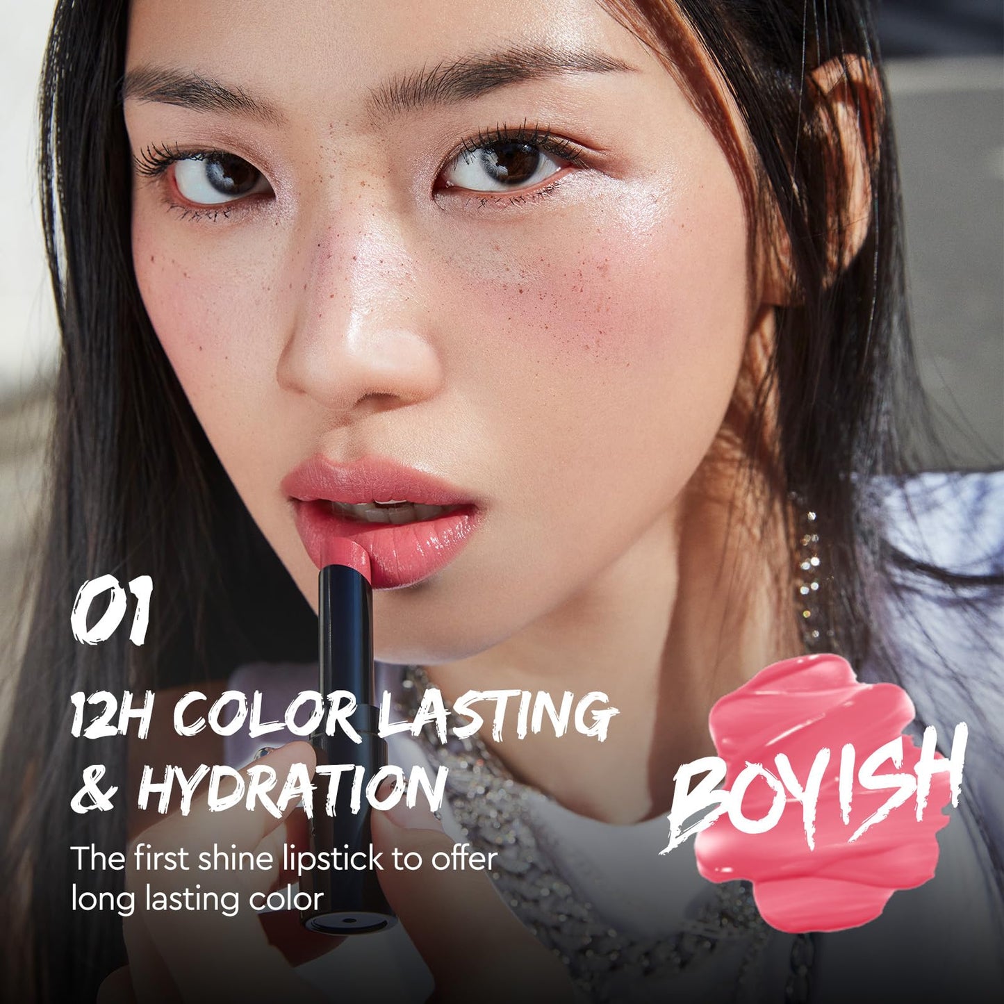 HERA Sensual Tinted Shine Stick 3.5g #430 Too Beige | 12HR Wear, Hydrating Lip Tint & Shine