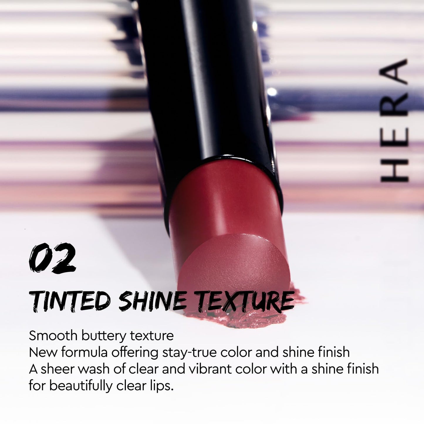 HERA Sensual Tinted Shine Stick 3.5g #498 Angels Kiss | 12HR Lip Shine & Tint