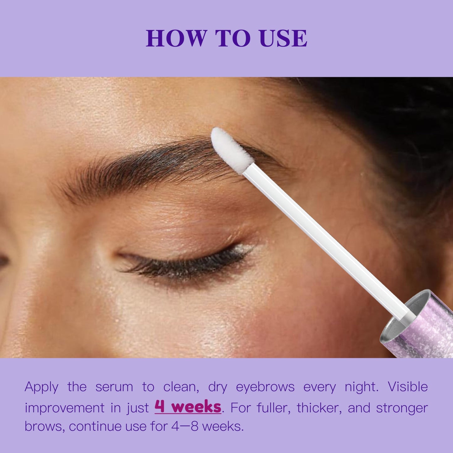 ICIKOL Lash & Brow Growth Serum Set – 2×8ml Duo, Biotin, Peptides, Plant Extracts, Prostaglandin-Free, Vegan