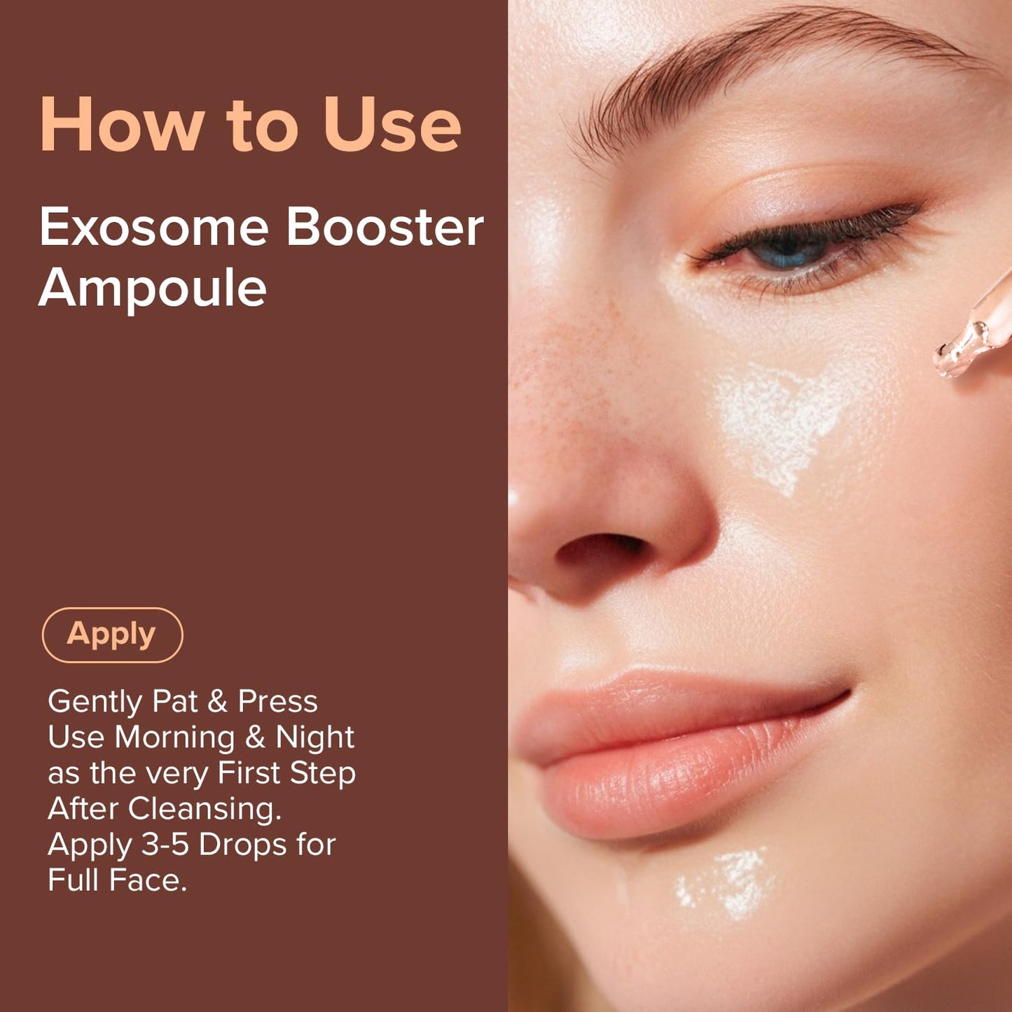ID PLACOSMETICS Exo-V Booster Ampoule – 720,000 PPM Exosome Serum with PDRN & Glutathione