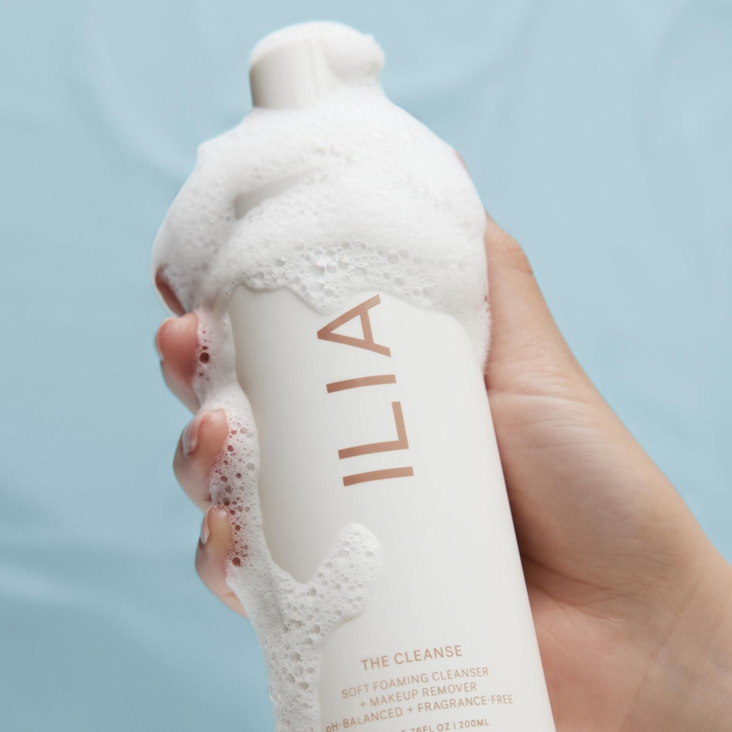 ILIA The Cleanse: Soft Foaming Cleanser + Makeup Remover | Replenish, Hydrate, Refresh Skin