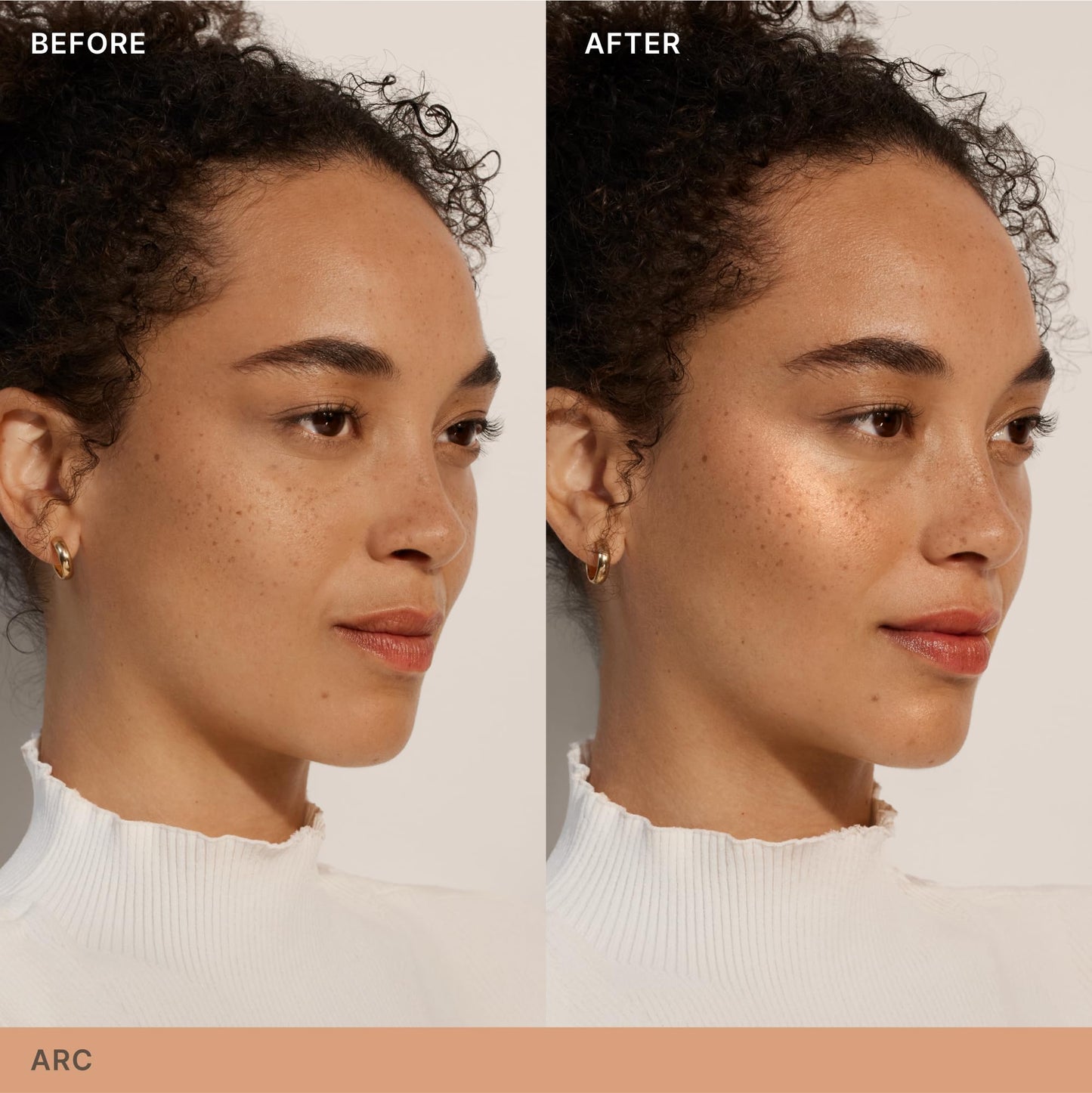 ILIA Lightshift Cream Highlighter Arc Peachy Gold | Non-Comedogenic, Vegan & Cruelty-Free