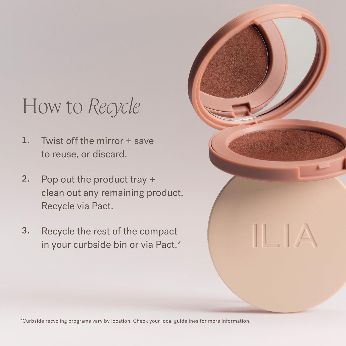 ILIA Lightshift Cream Highlighter Arc Peachy Gold | Non-Comedogenic, Vegan & Cruelty-Free