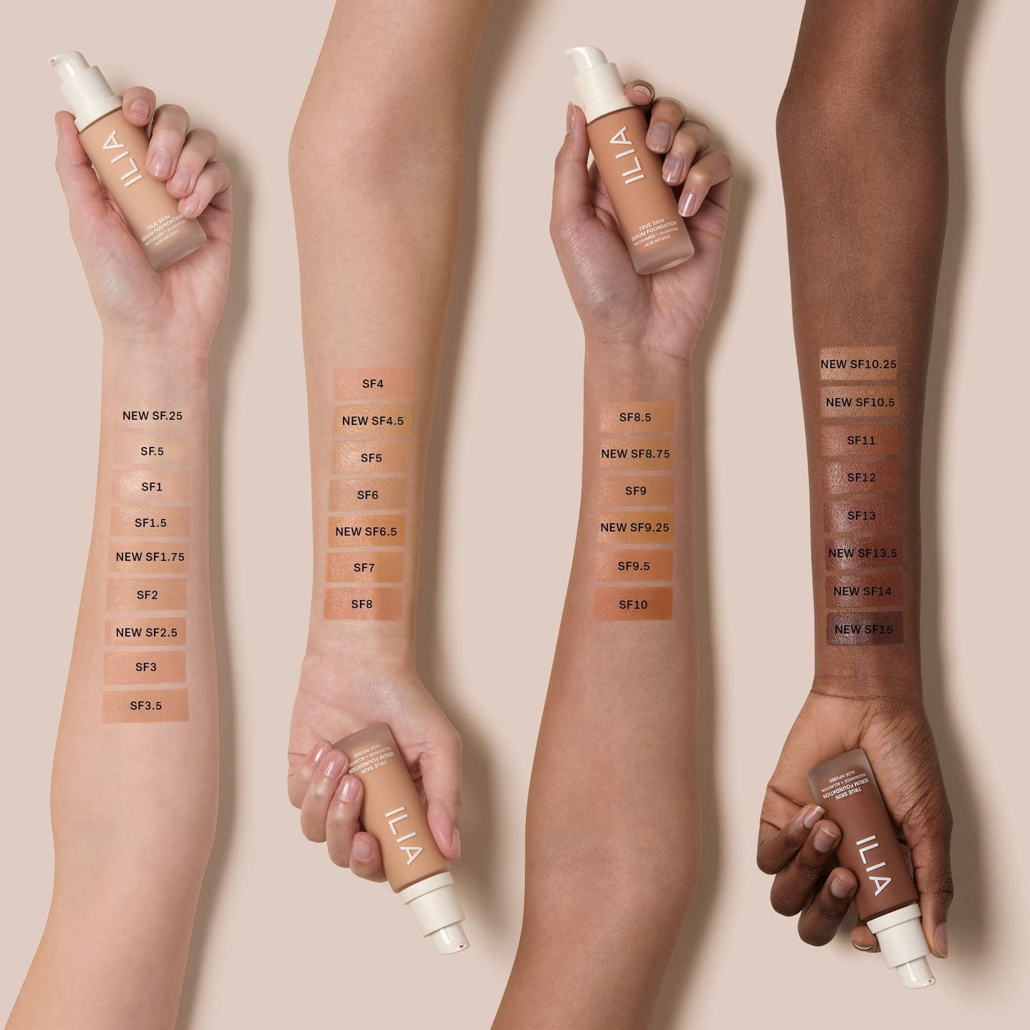 ILIA True Skin Serum Foundation | Weightless, Buildable Coverage (Corsica SF3.5)
