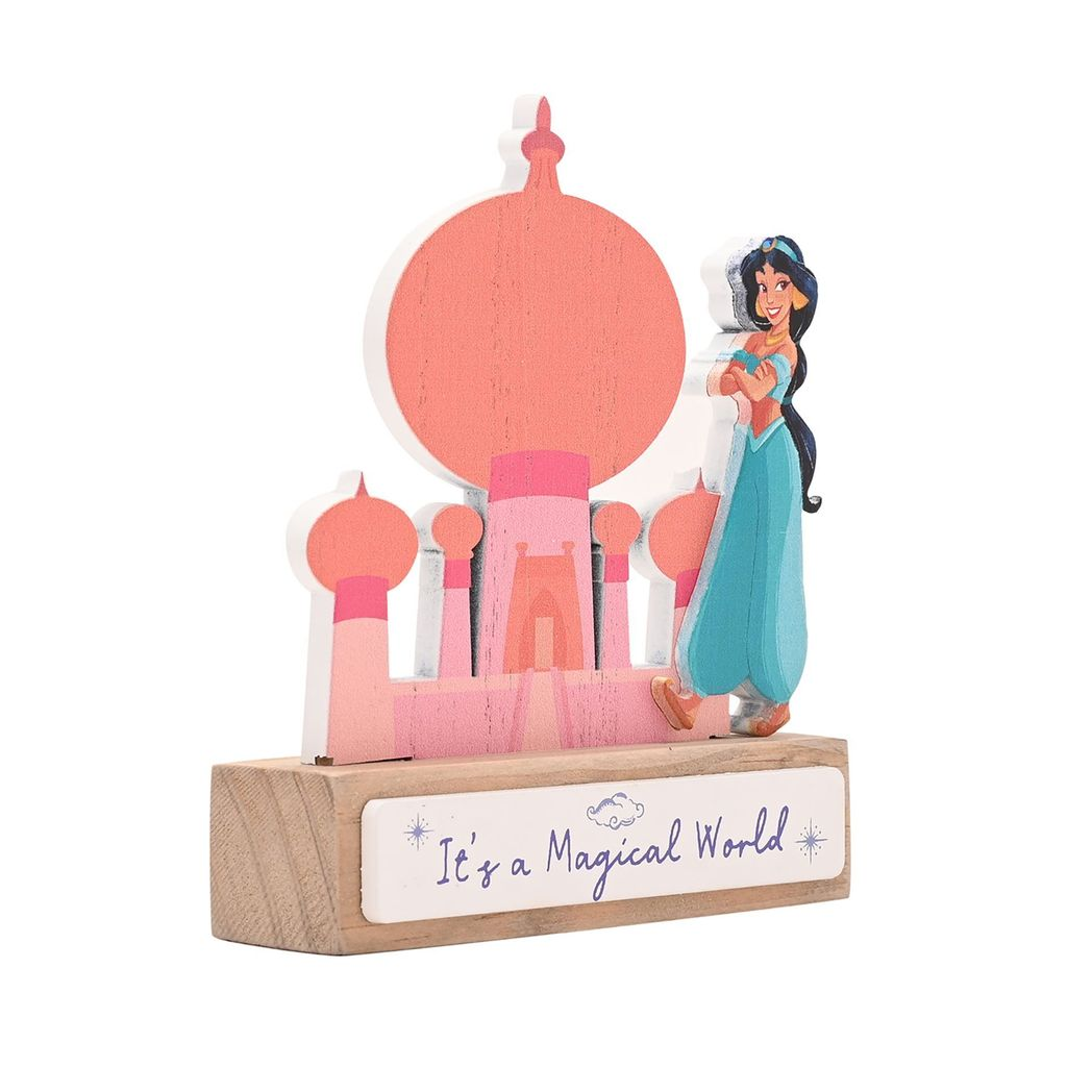 Disney Pastel Princess Mini Castle Plaque - Jasmine