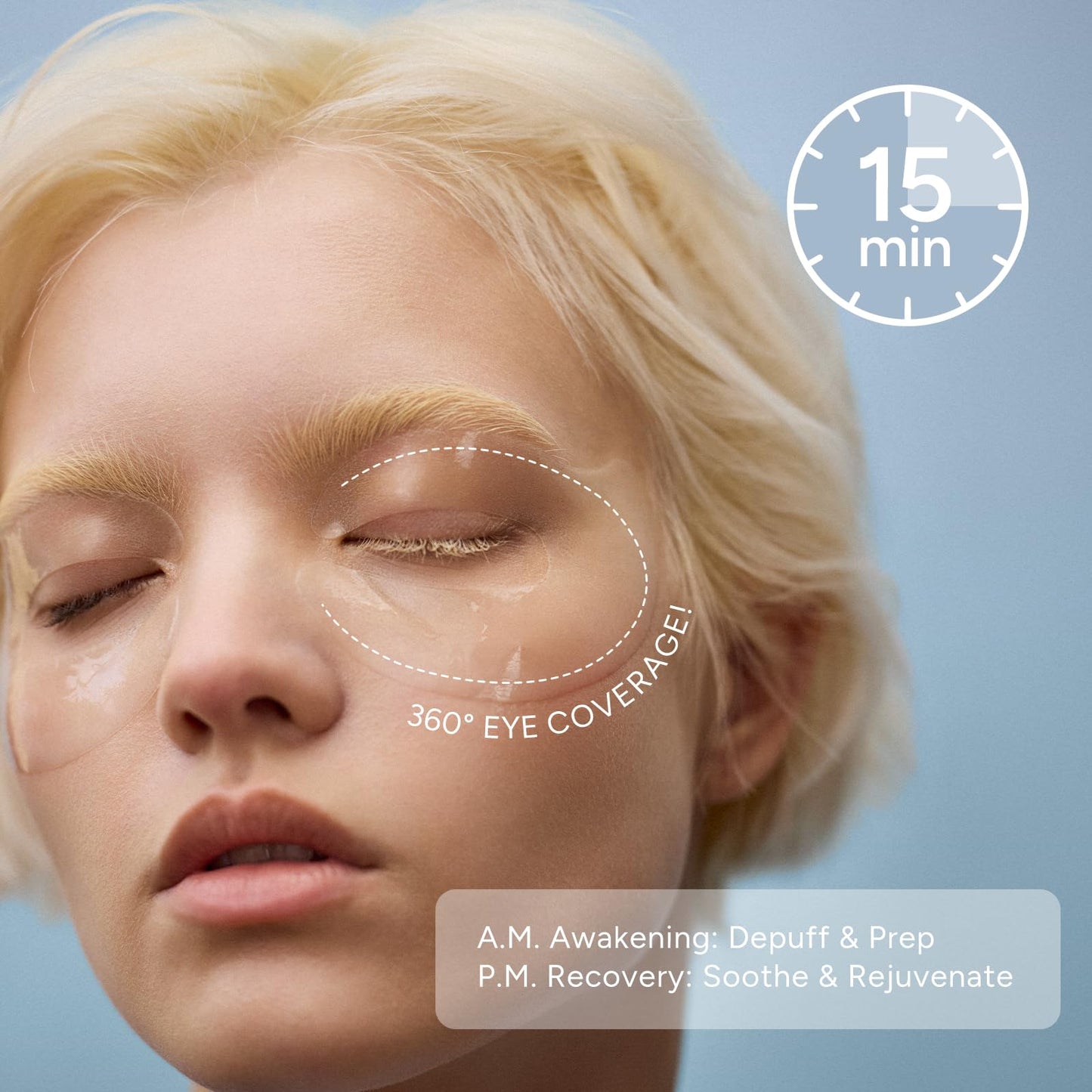 In My Eyes Caffeine & Hyaluronic Under Eye Patches PRO – 5 Pairs | 360° Coverage