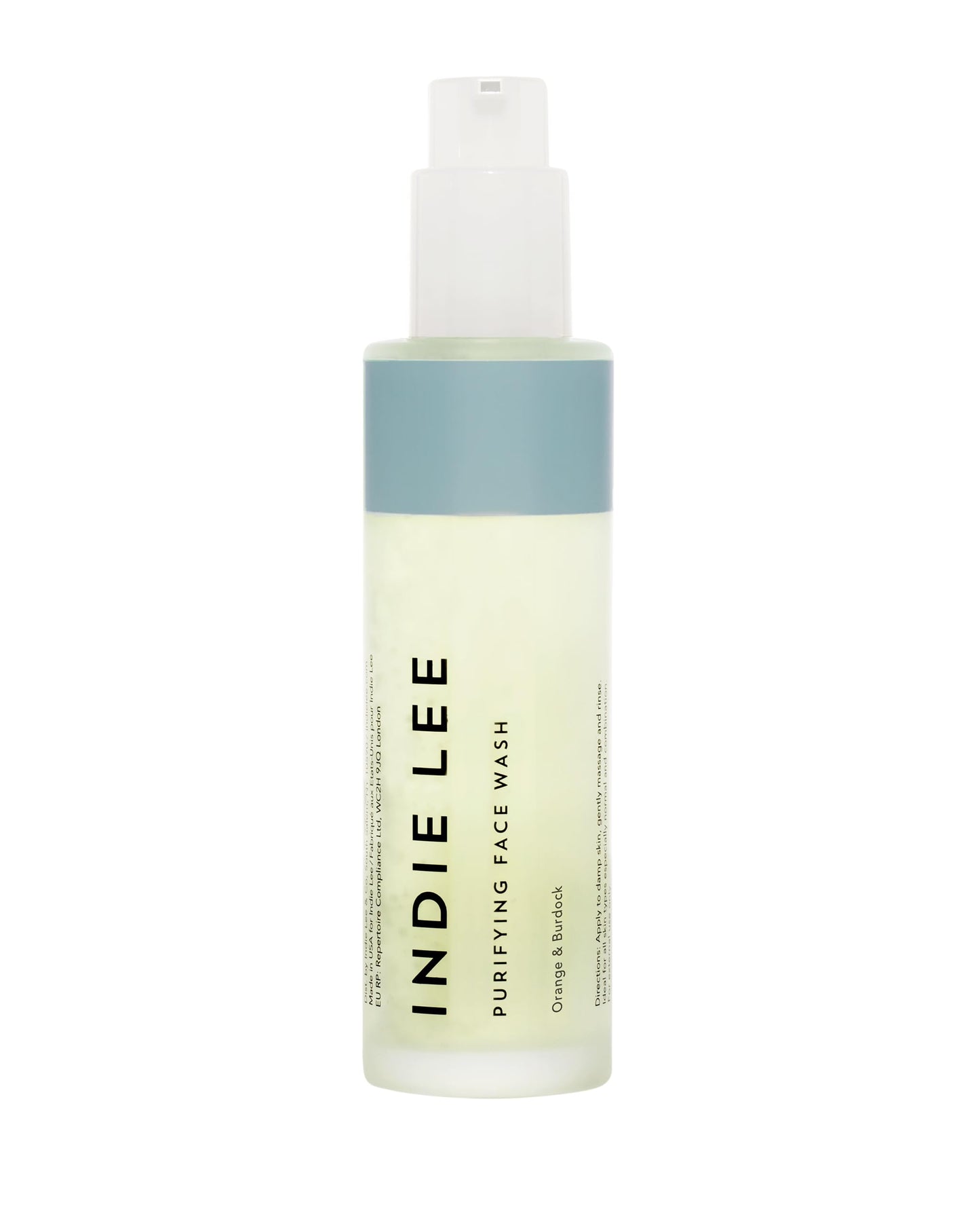 Indie Lee Purifying Face Wash – Daily Detox Foaming Cleanser for Radiant, Clear Skin (4 oz / 125 ml)