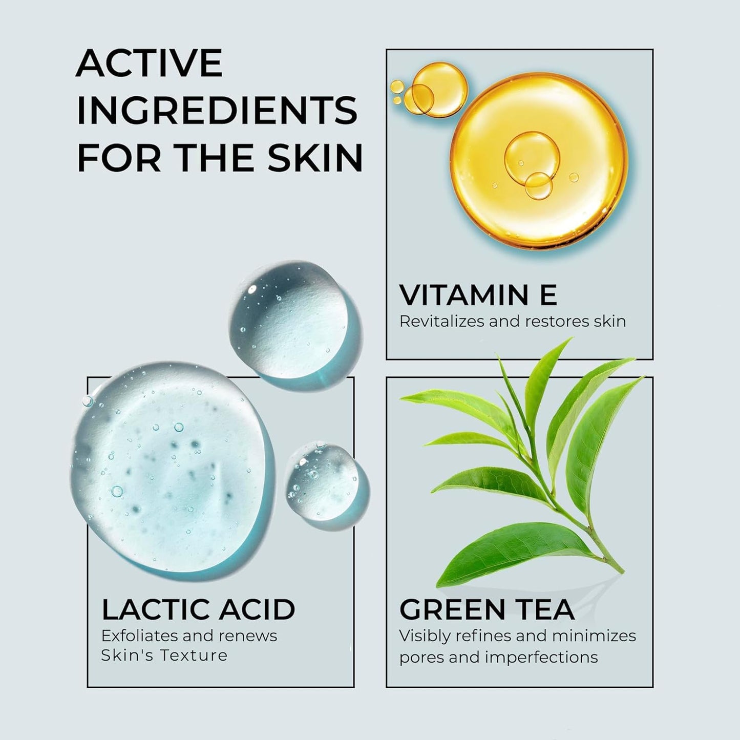 InstaSkincare Glycolic Acid Serum 15% – Extra Large 8oz for Radiant Skin