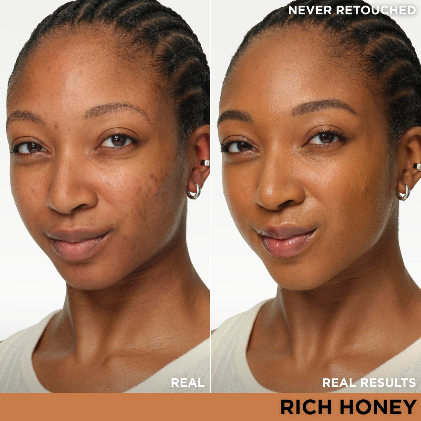 IT Cosmetics CC+ Cream Travel Rich Honey – SPF 50+ Full Coverage Foundation + Hyaluronic Acid & Peptides