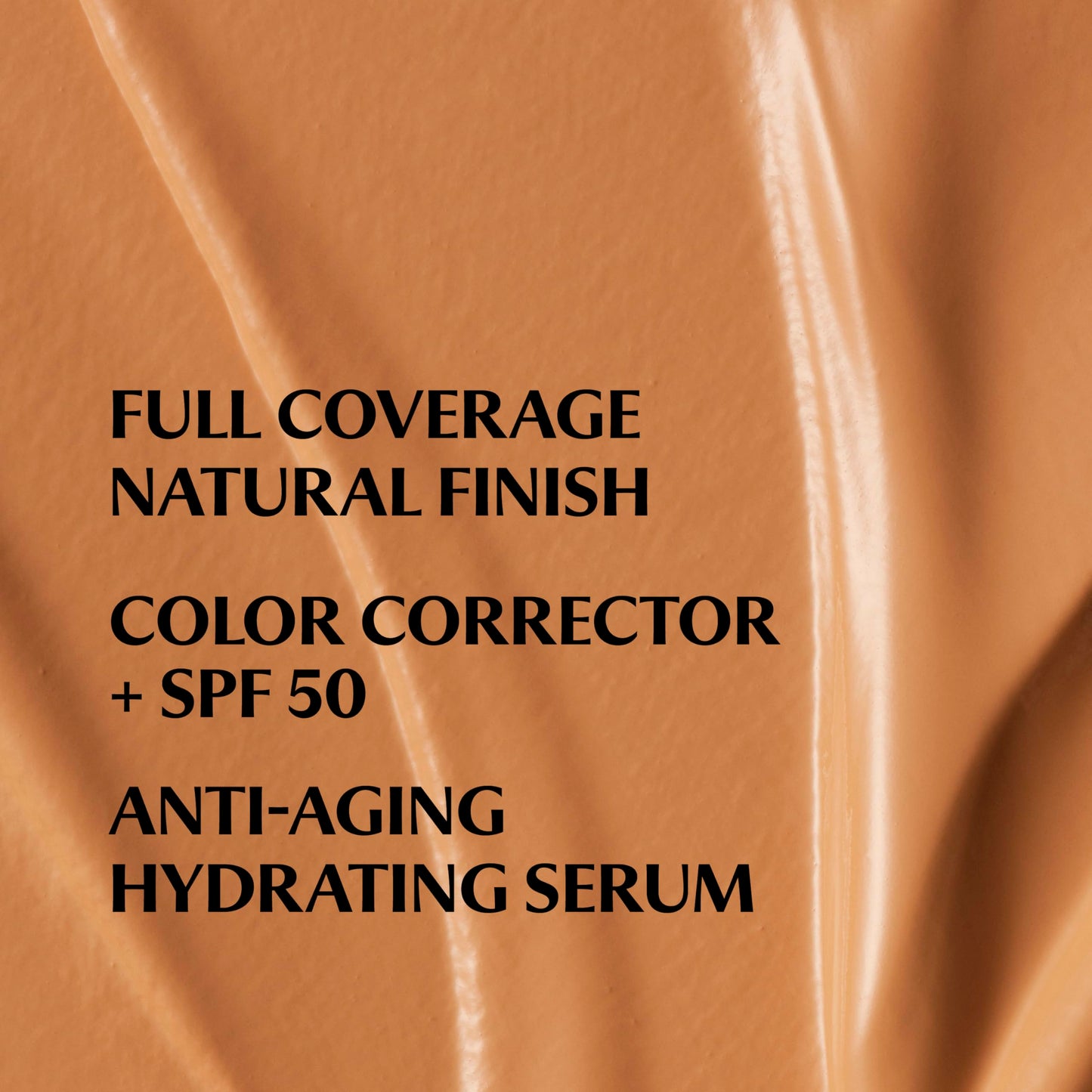 IT Cosmetics CC+ Cream Travel Rich Honey – SPF 50+ Full Coverage Foundation + Hyaluronic Acid & Peptides
