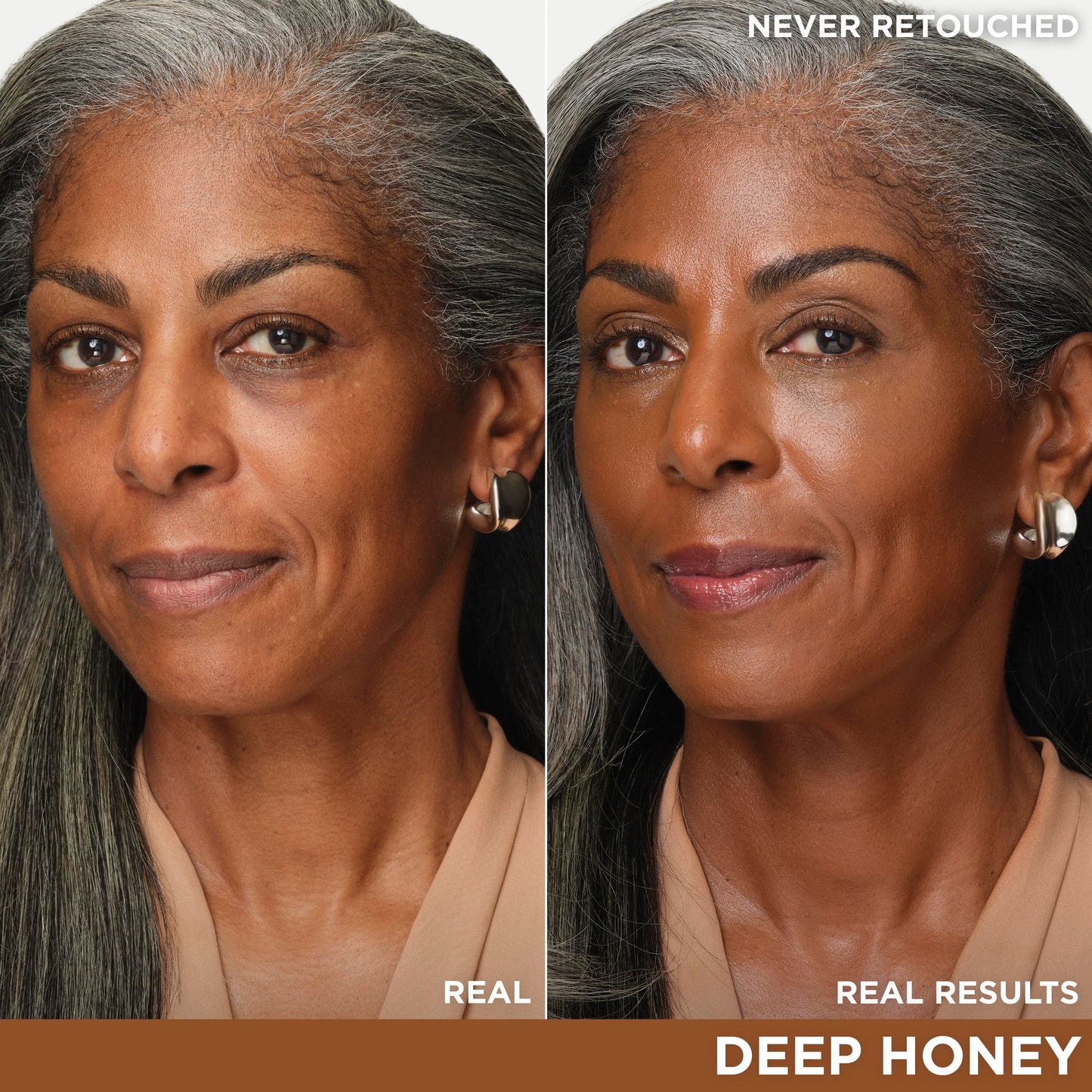 IT Cosmetics CC+ Cream Travel (Deep Honey) – Full-Coverage SPF 50+ Foundation with Hydrating Serum
