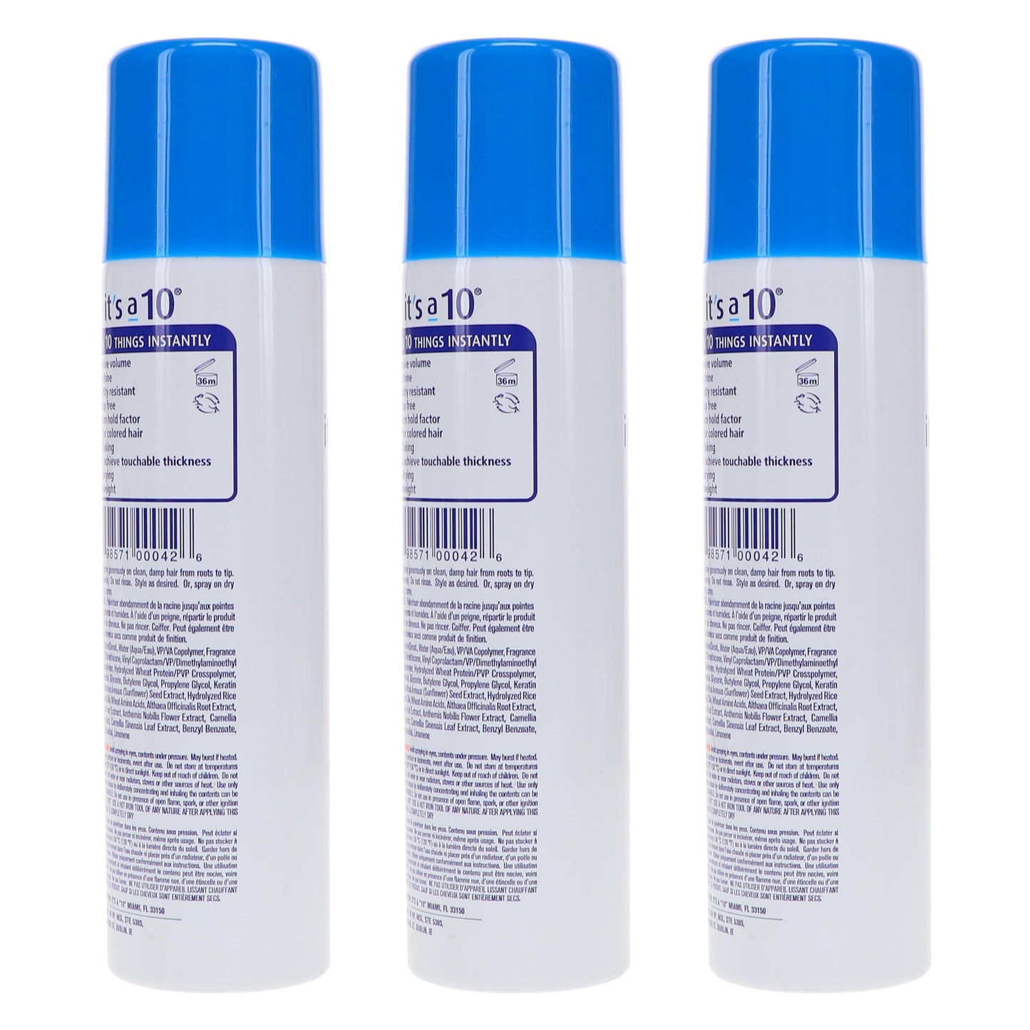 It's a 10 Haircare Miracle Blowdry Volumizer, 6 fl oz (Pack of 3)
