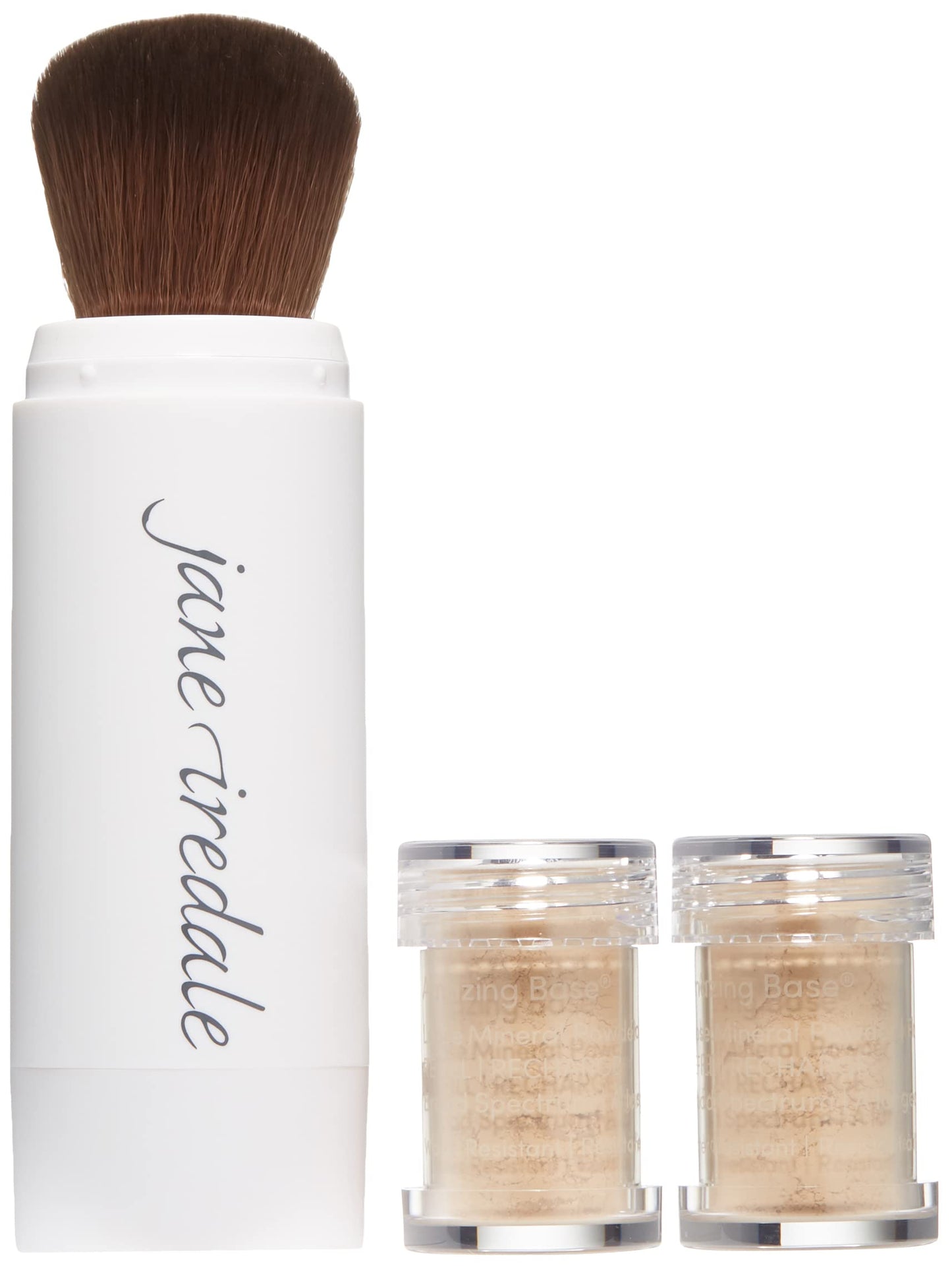 Jane Iredale Amazing Base Refillable Brush - Warm Sienna, SPF 20/15, 0.18 oz