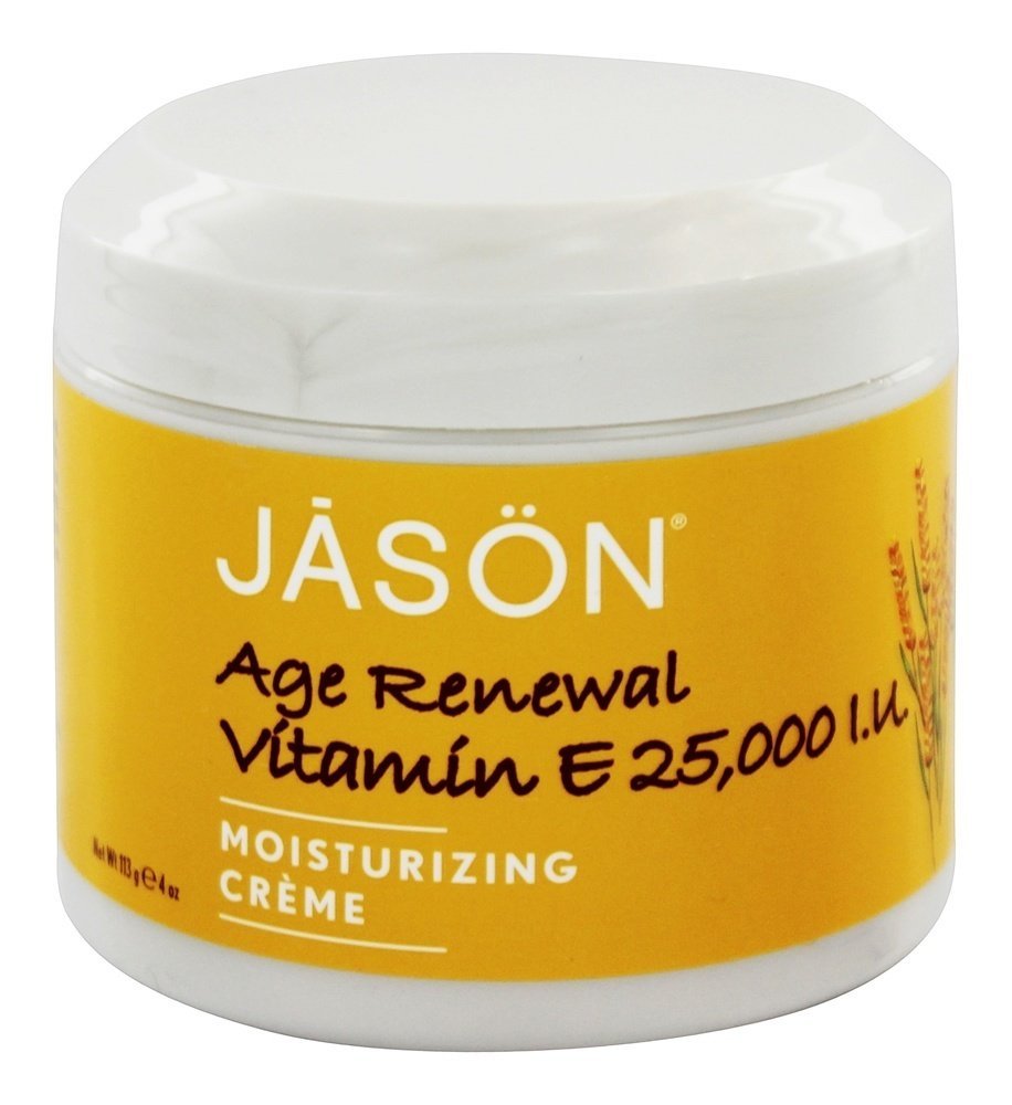 Jason Moisturizing Vitamin E Age Renewal Creme – 4 oz Pack of 3