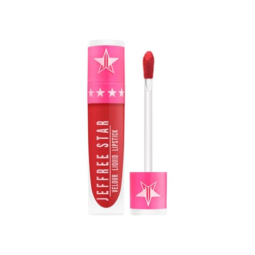 Jeffree Star Velour Liquid Lipstick Redrum – Long-Lasting Matte Finish (0.19 fl oz)