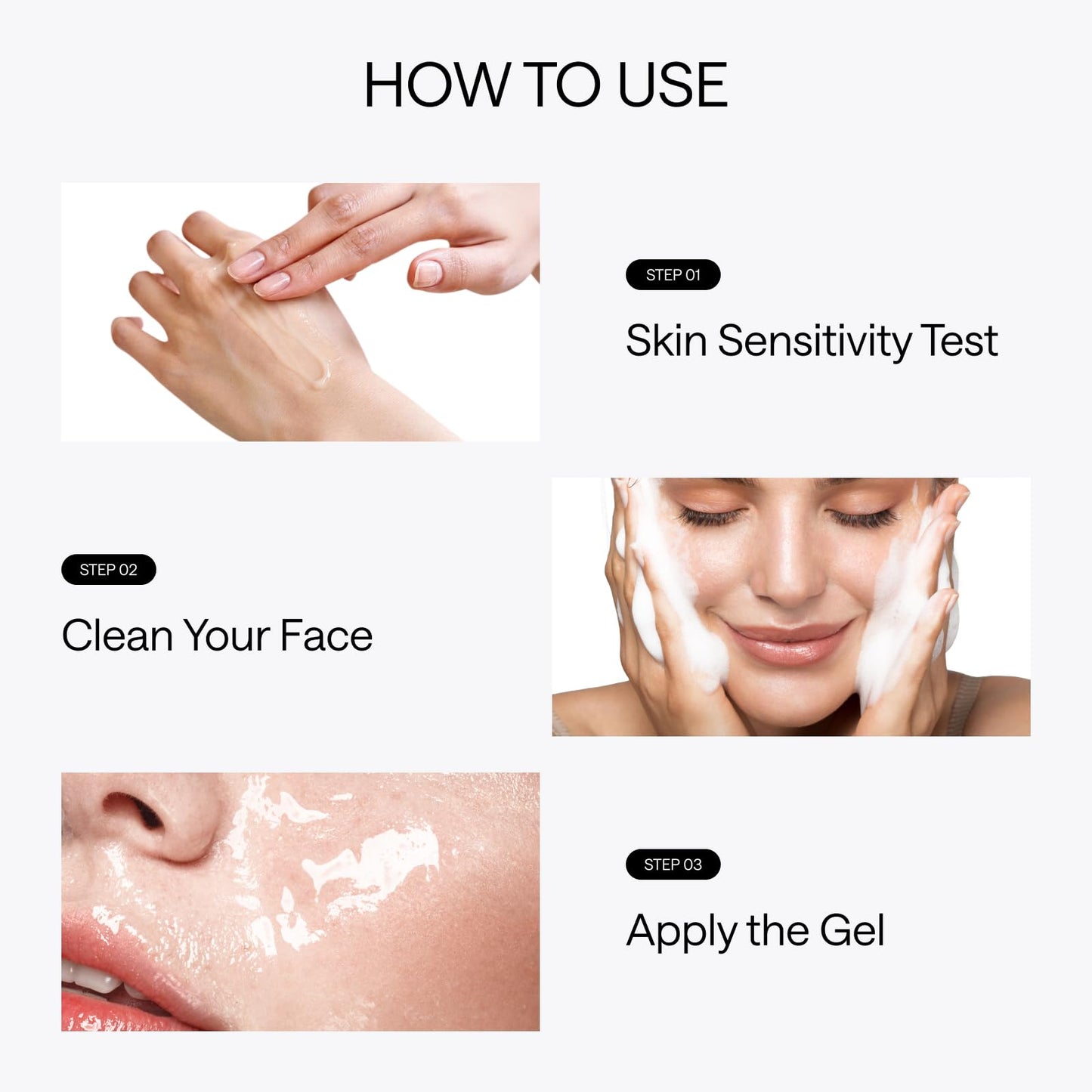 JMOON Soothing Moisturizing Gel 2.8 fl oz – Compatible with M30U Microcurrent Facial Device