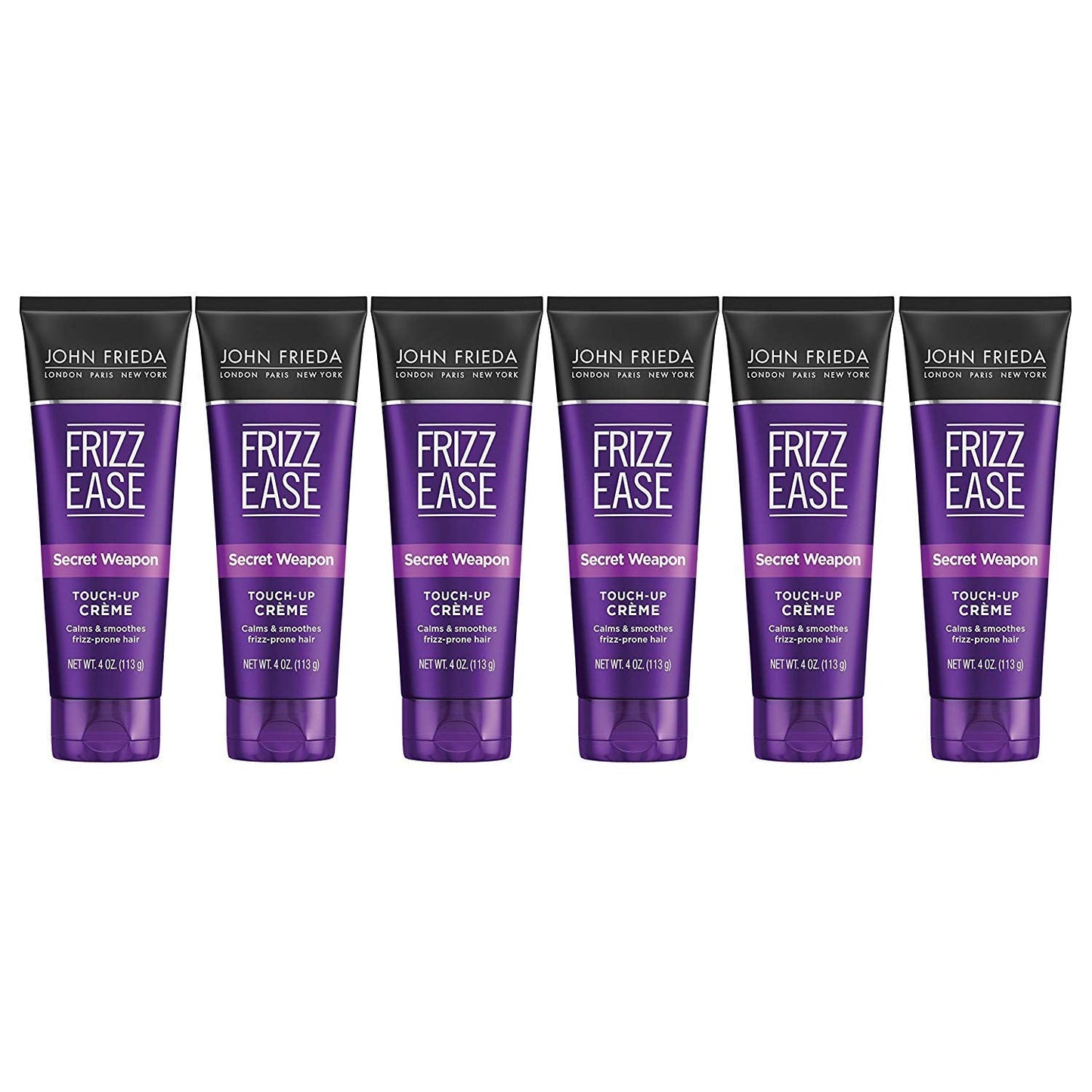 John Frieda Frizz Ease Touch-Up Crème AntiFrizz Finishing Cream — Secret Weapon, 24 oz, Pack of 6