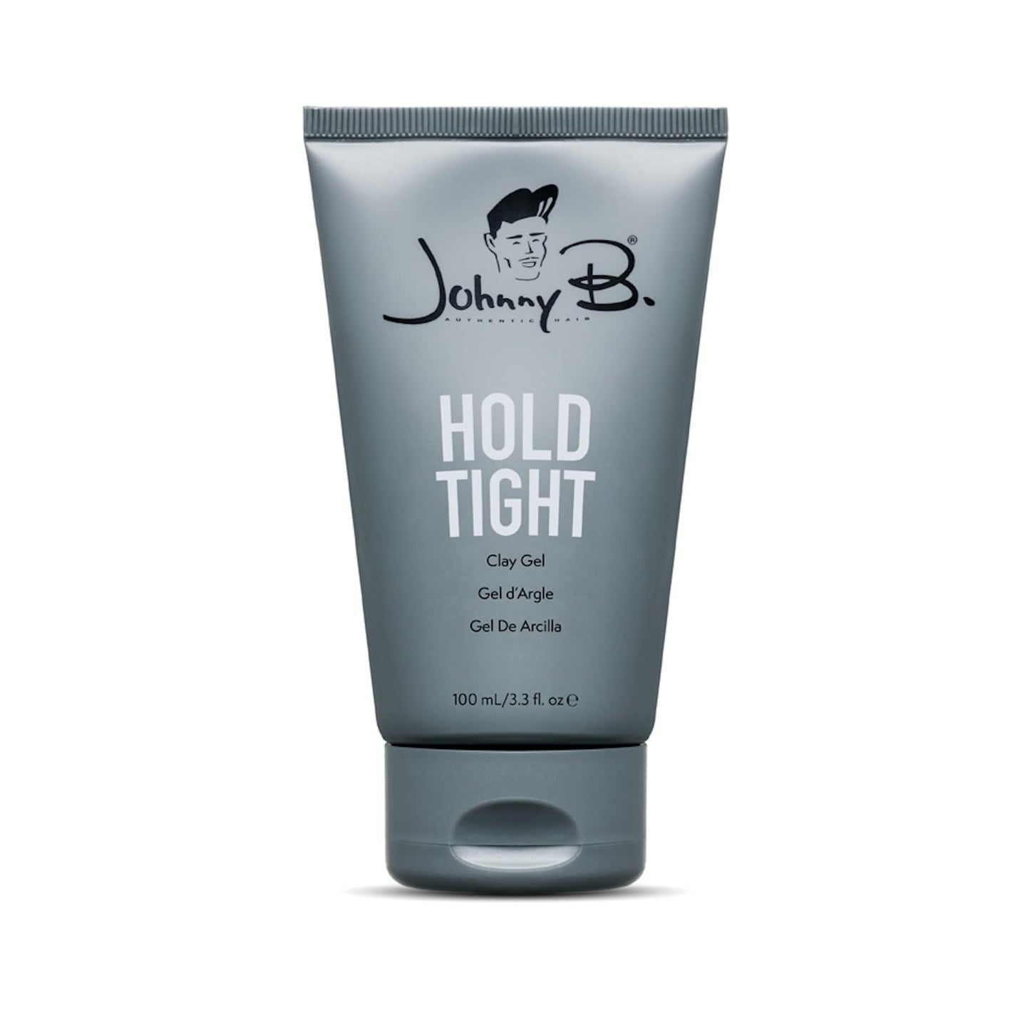 JOHNNY B. Hold Tight Clay Styling Gel 3.3 fl oz | Flexible, Reworkable Hold